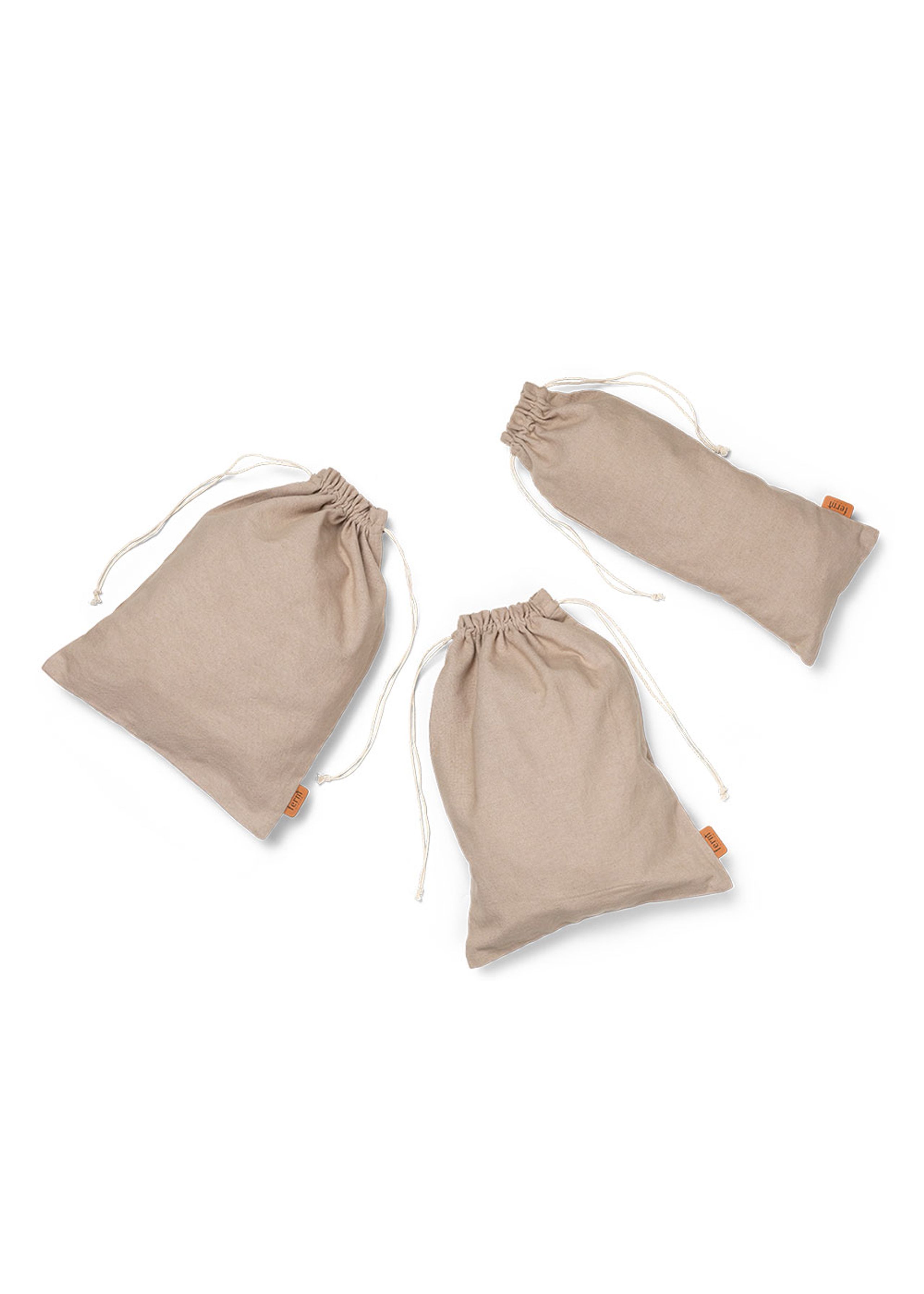 Ferm Living - Sac - Yard Picnic Bag - Sand/Black