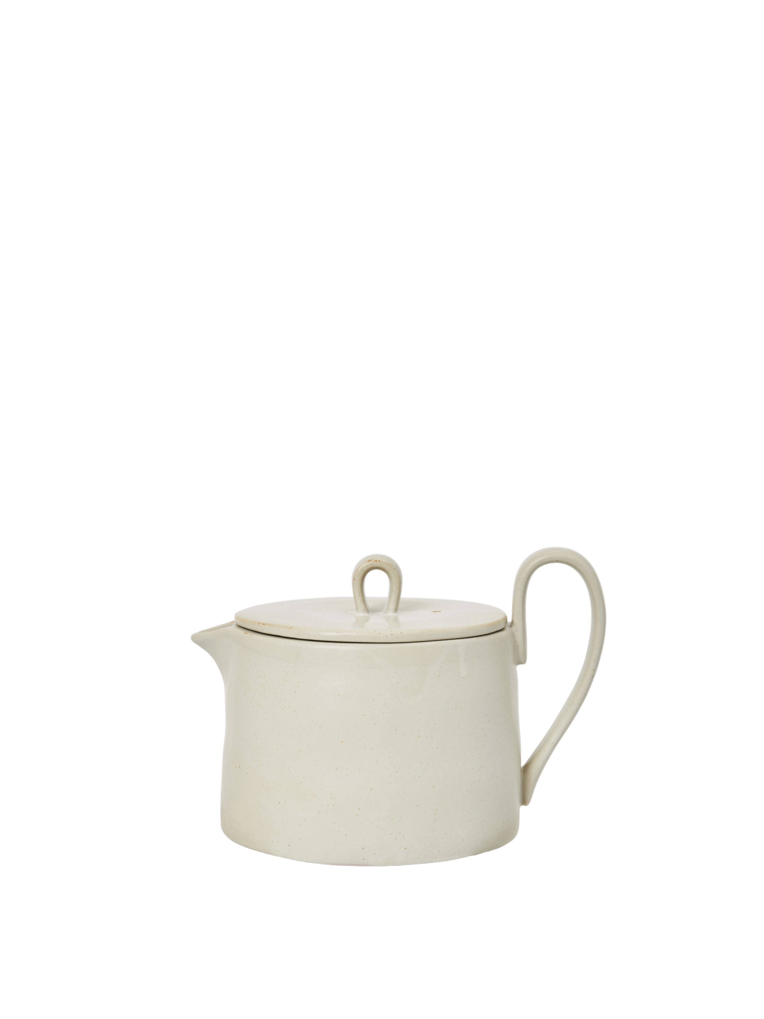 Ferm Living - Teapot - Flow Tea Pot - Off-white Speckle