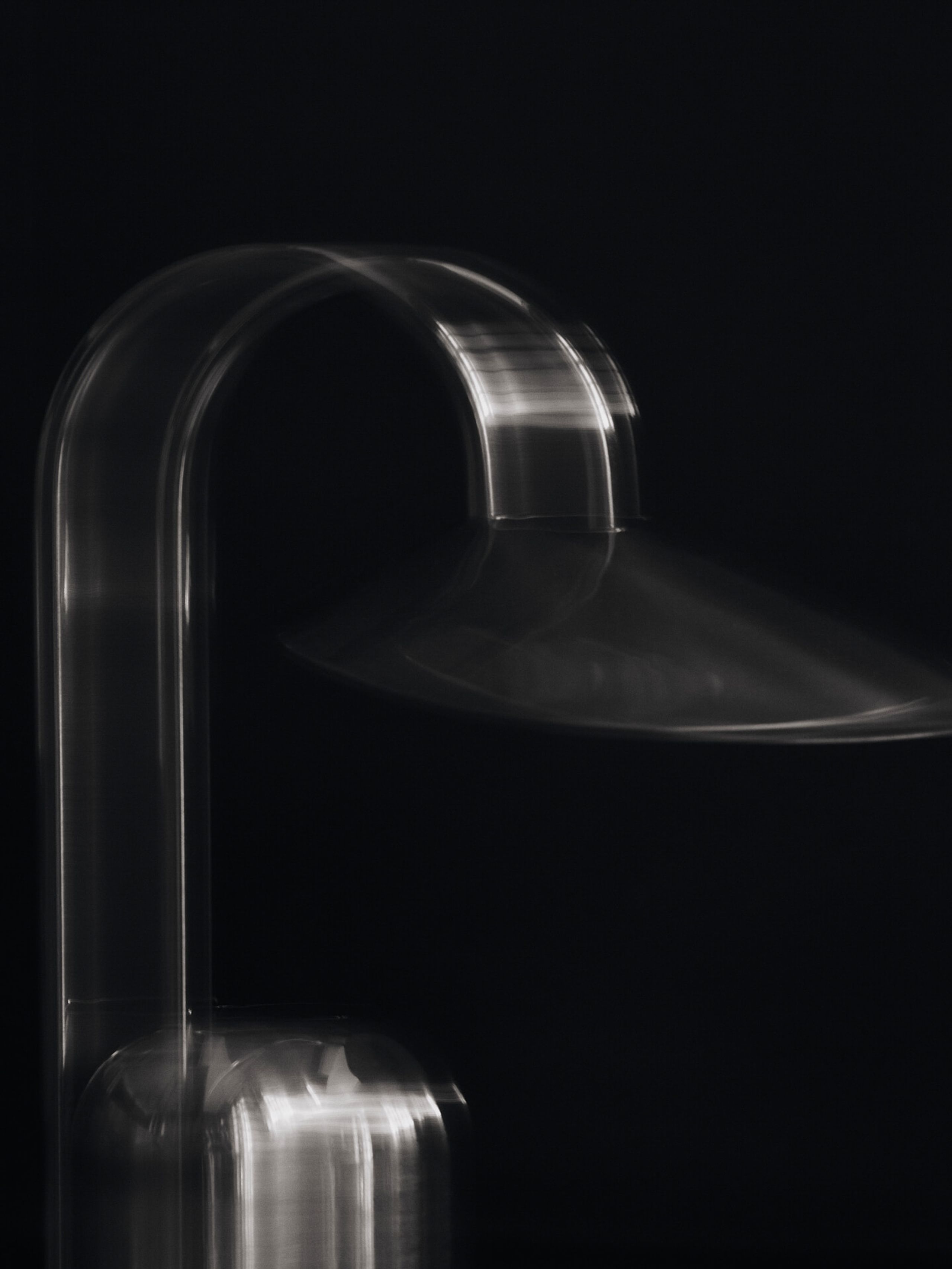 Ferm Living - Lampada portatile - Arum Portable Lamp - Stainless Steel