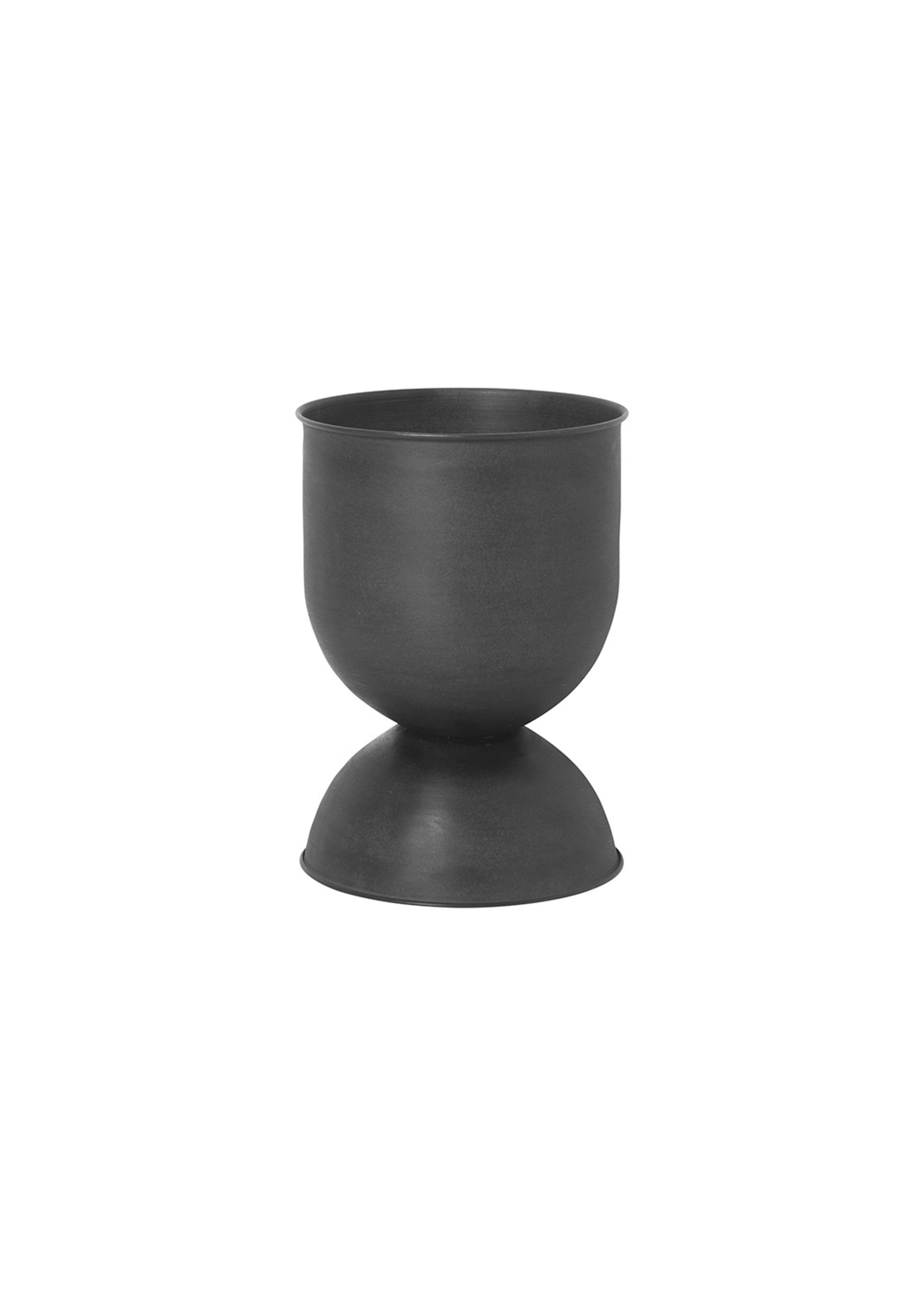 Ferm Living - Květináč - Hourglass Pots - Black - Small