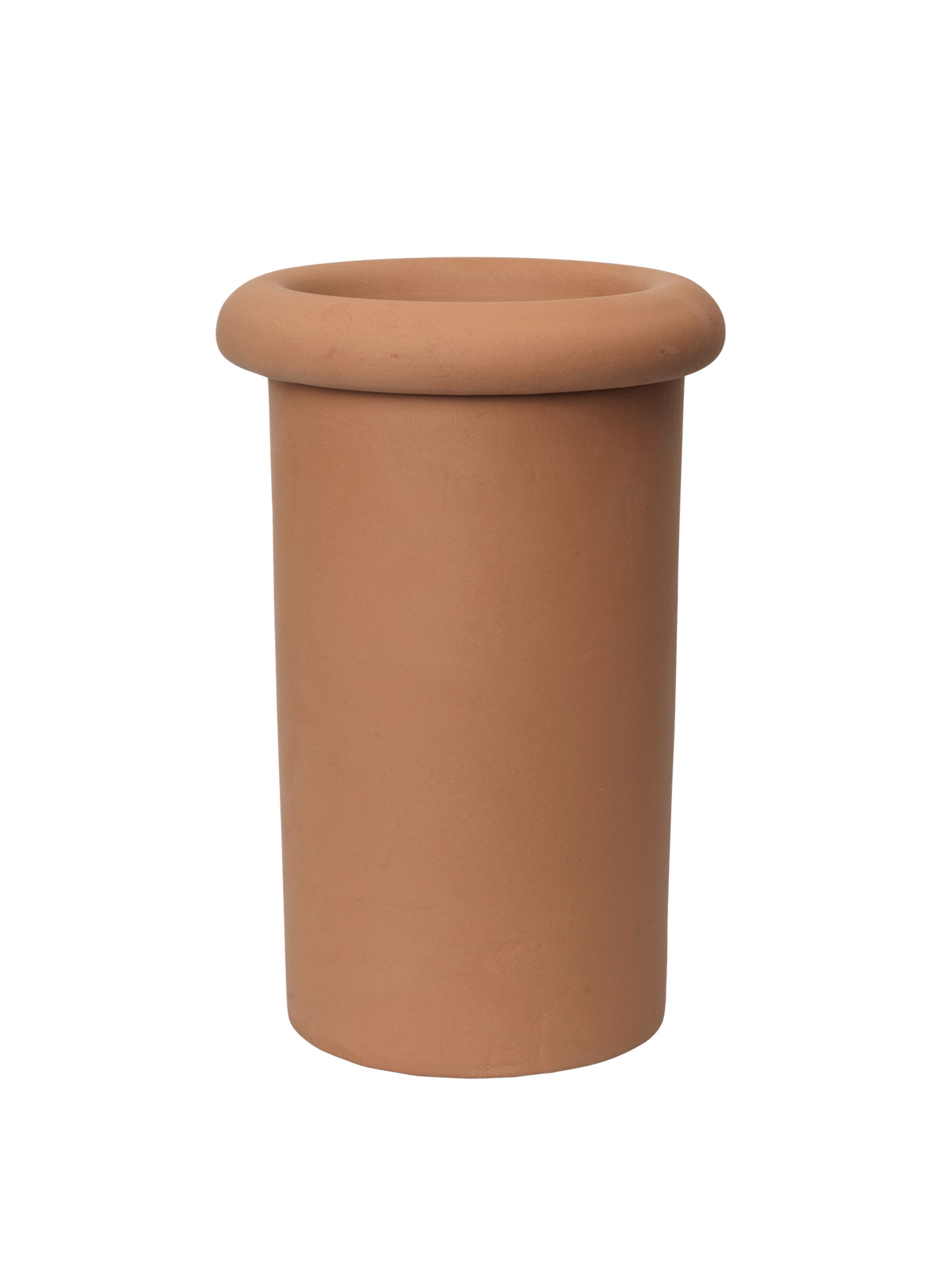 Ferm Living - Flowerpot - Rollo Pot - H46 - Terracotta