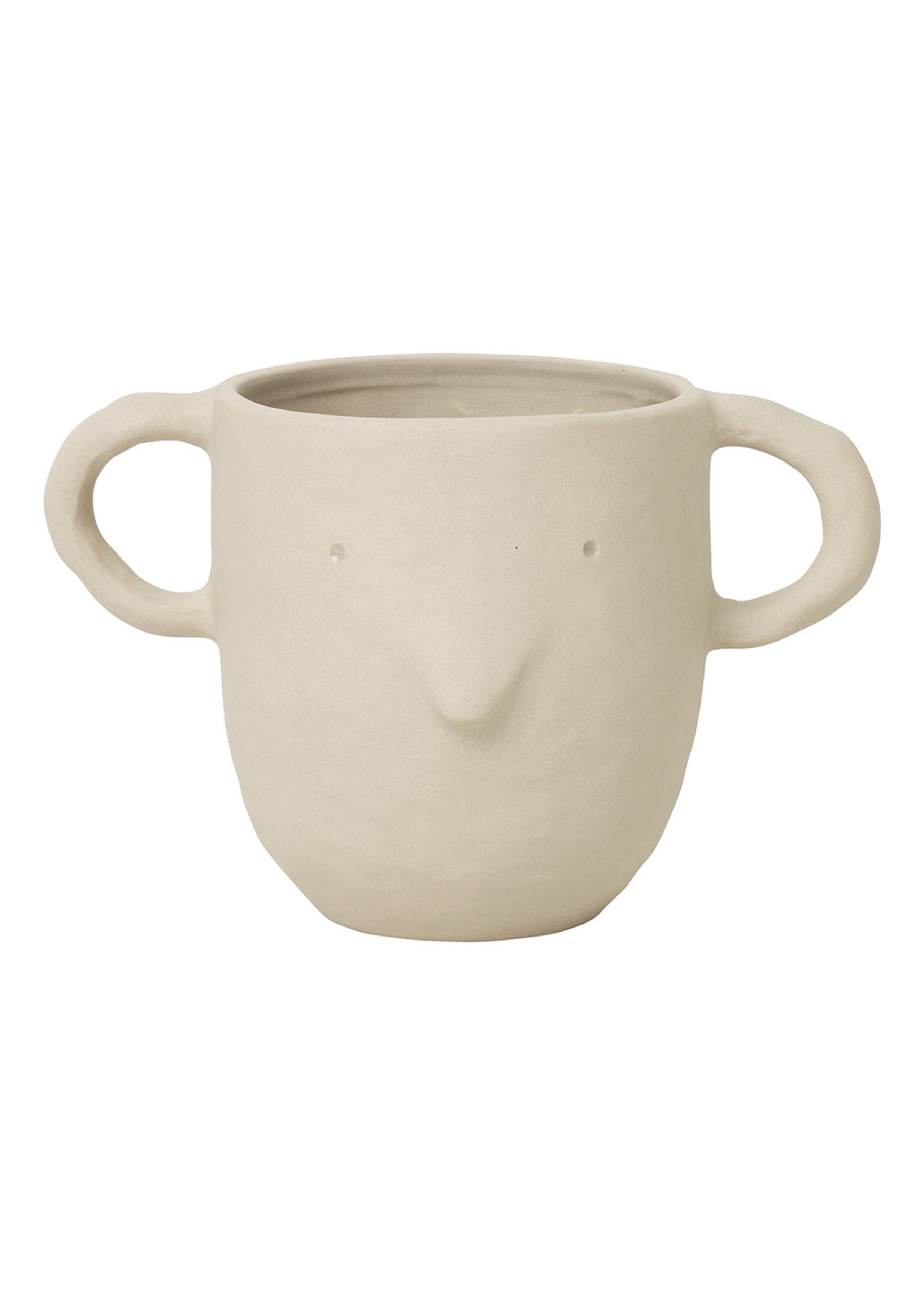 Ferm Living - Vaso da fiori - Mus Plant Pot - Sand