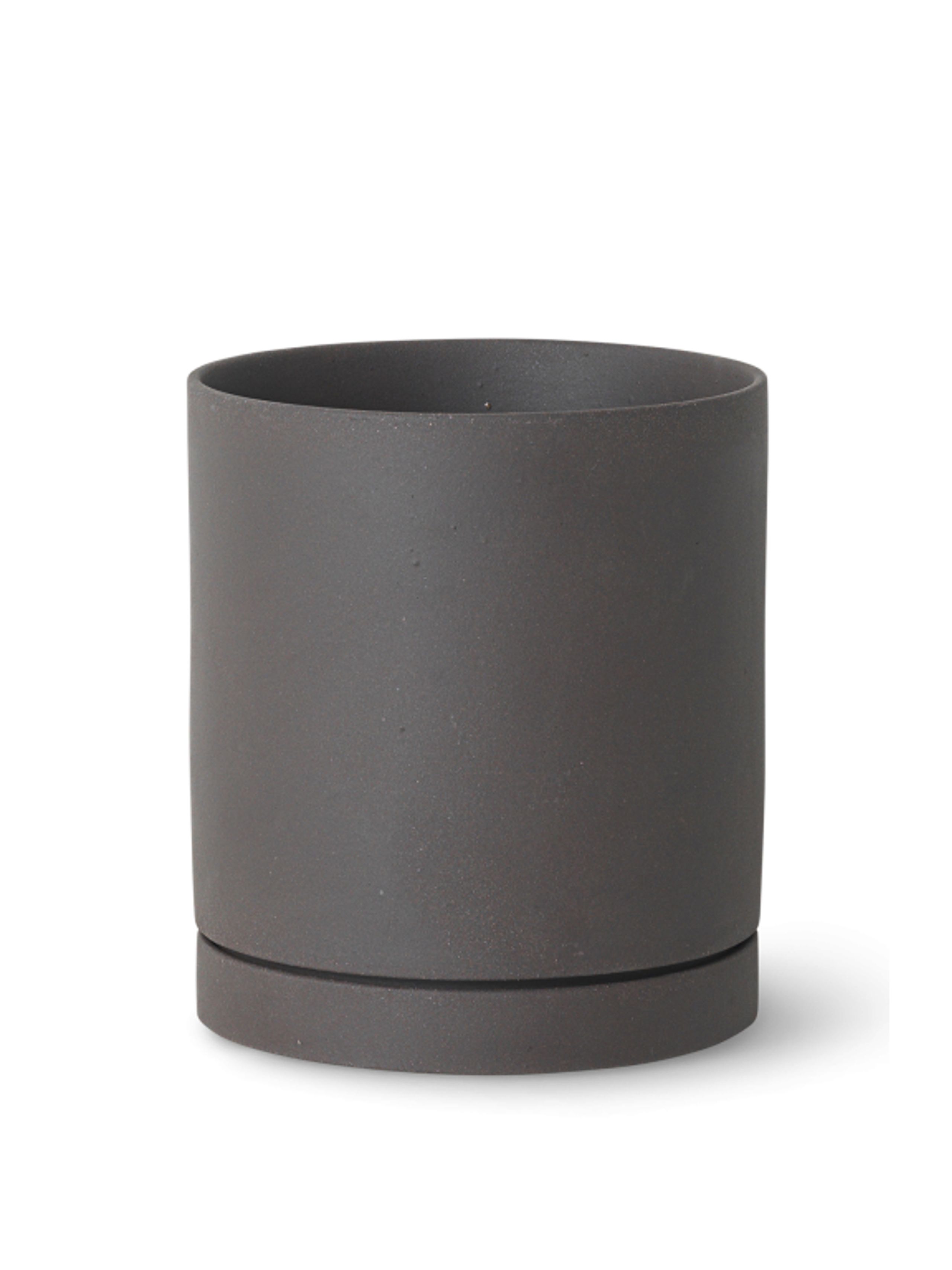 Ferm Living - Urtepotte - Sekki Potte - Charcoal Large