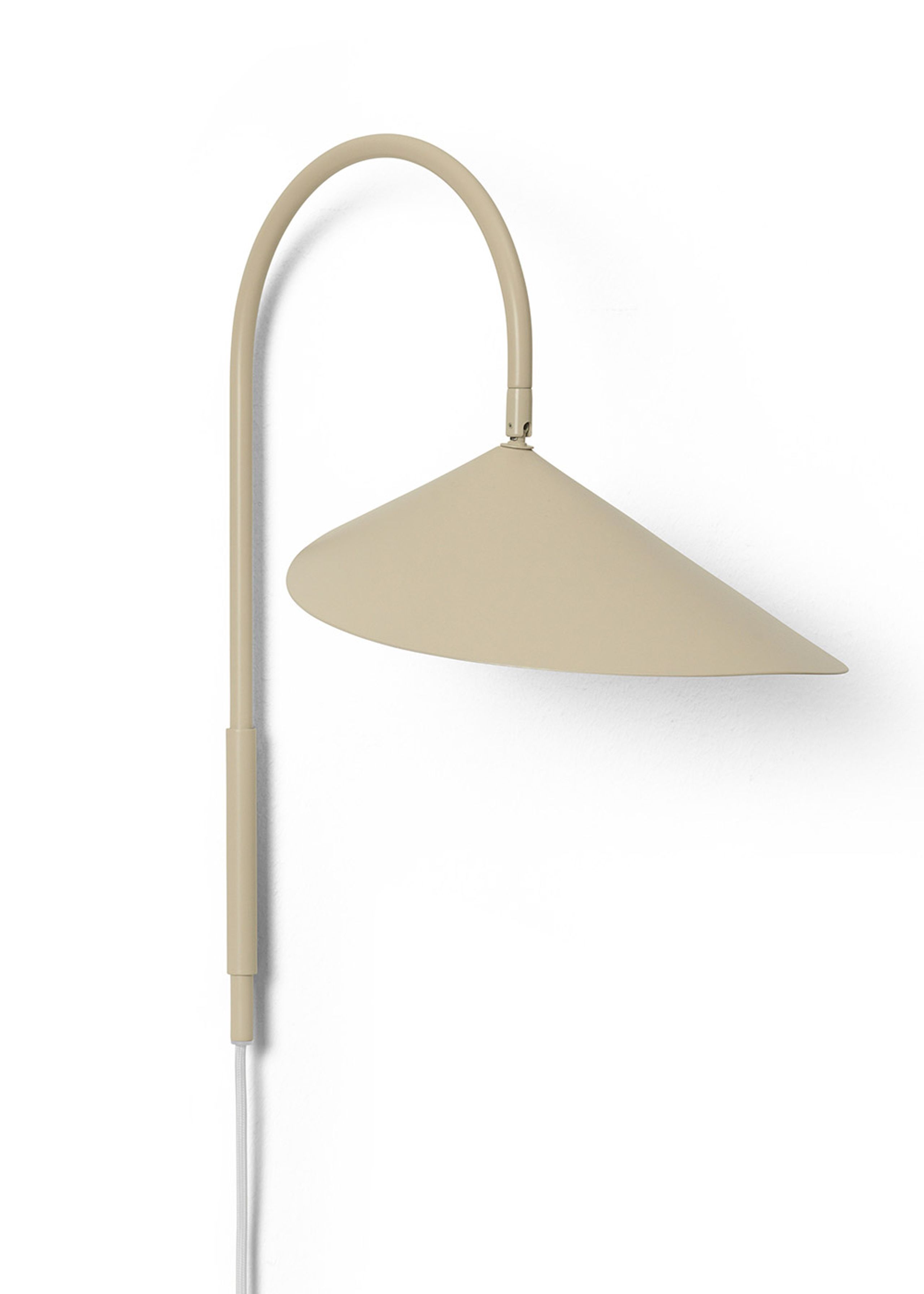 Ferm Living - Wall Lamp - Arum Wall Lamp / Swivel - Cashmere