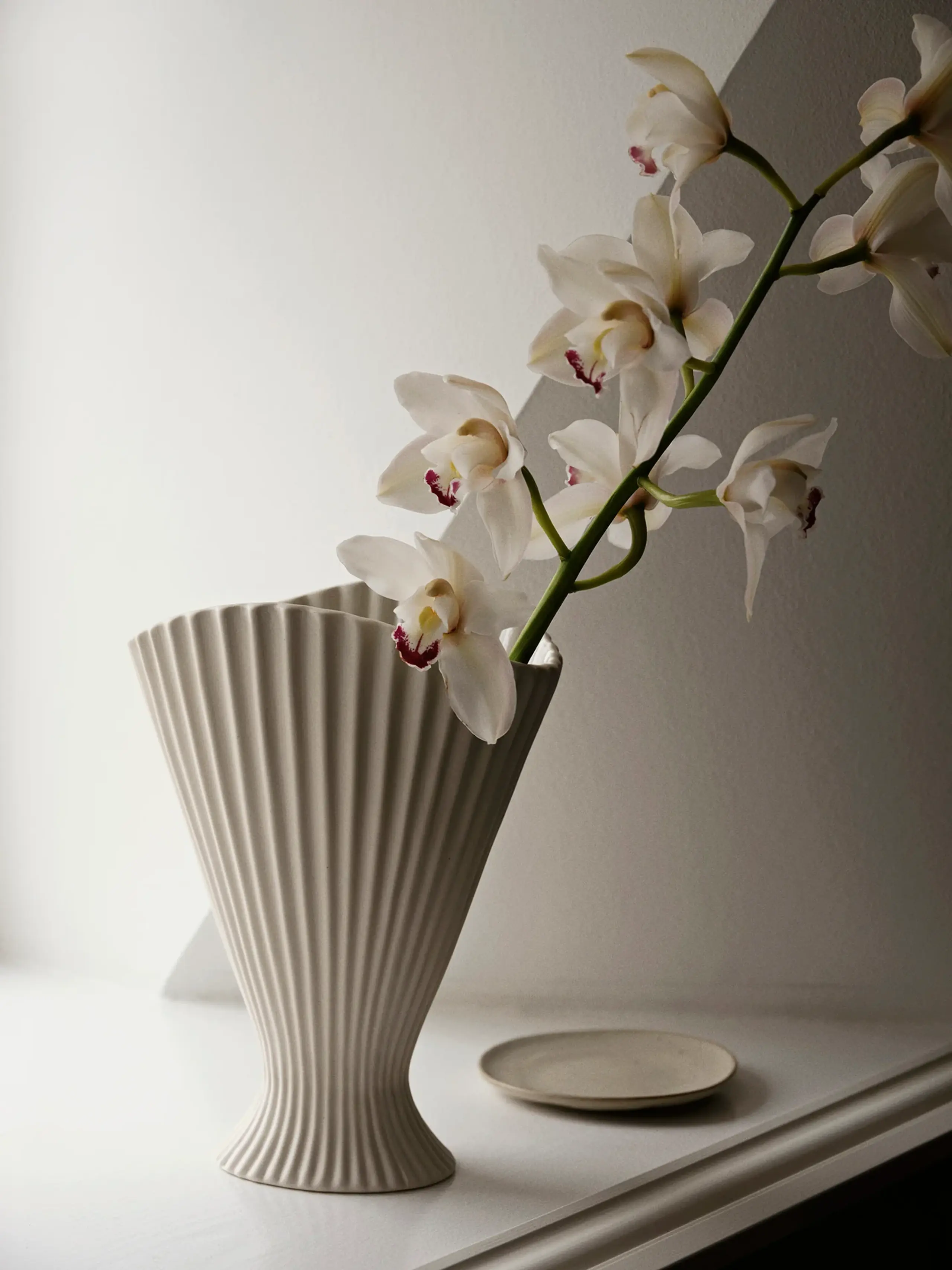 Ferm Living - Vaso - Fountain Vase - Off-White