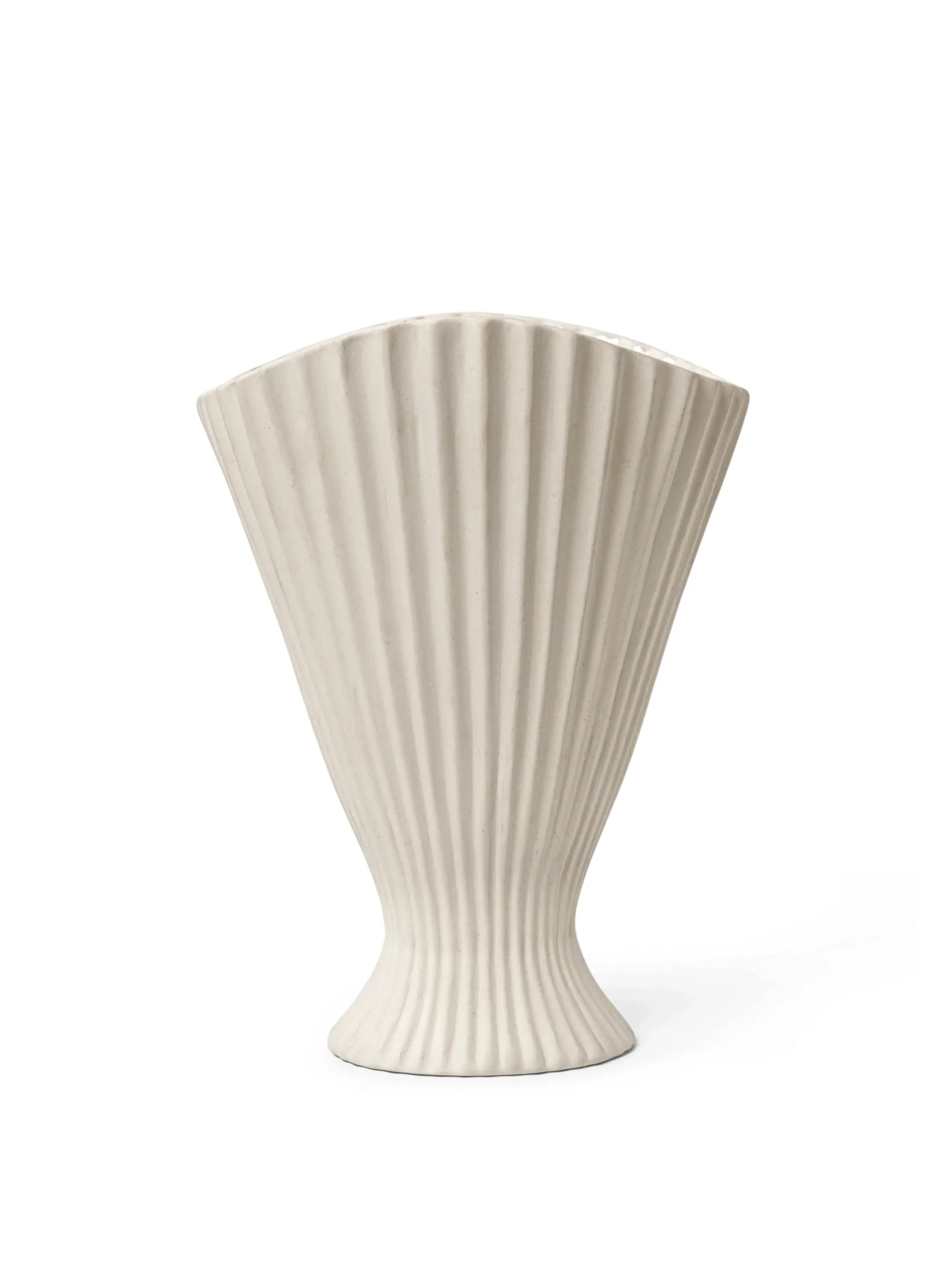 Ferm Living - Vaso - Fountain Vase - Off-white