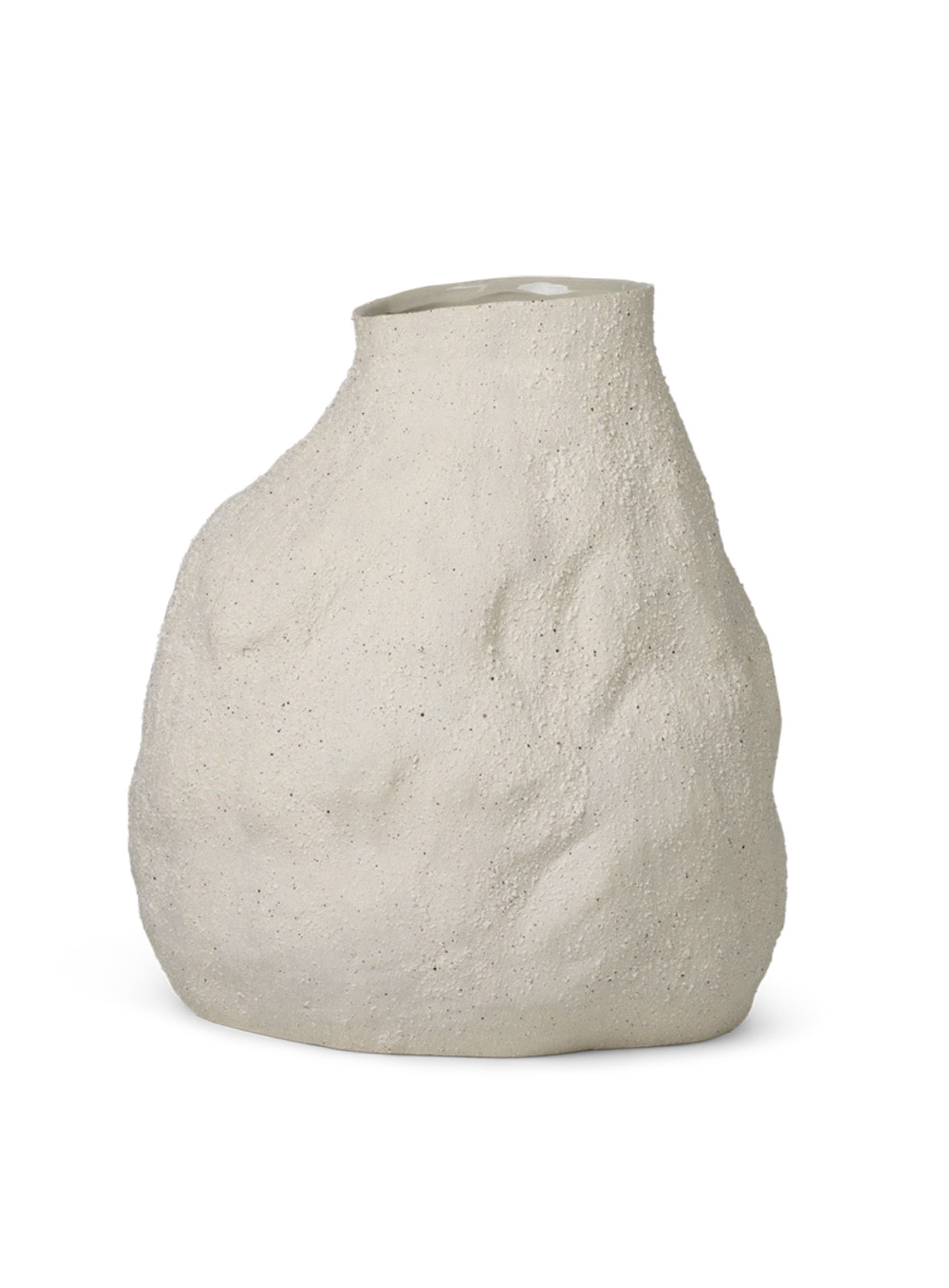 Ferm Living - Vase - Vulca Vase - Off-White - Large