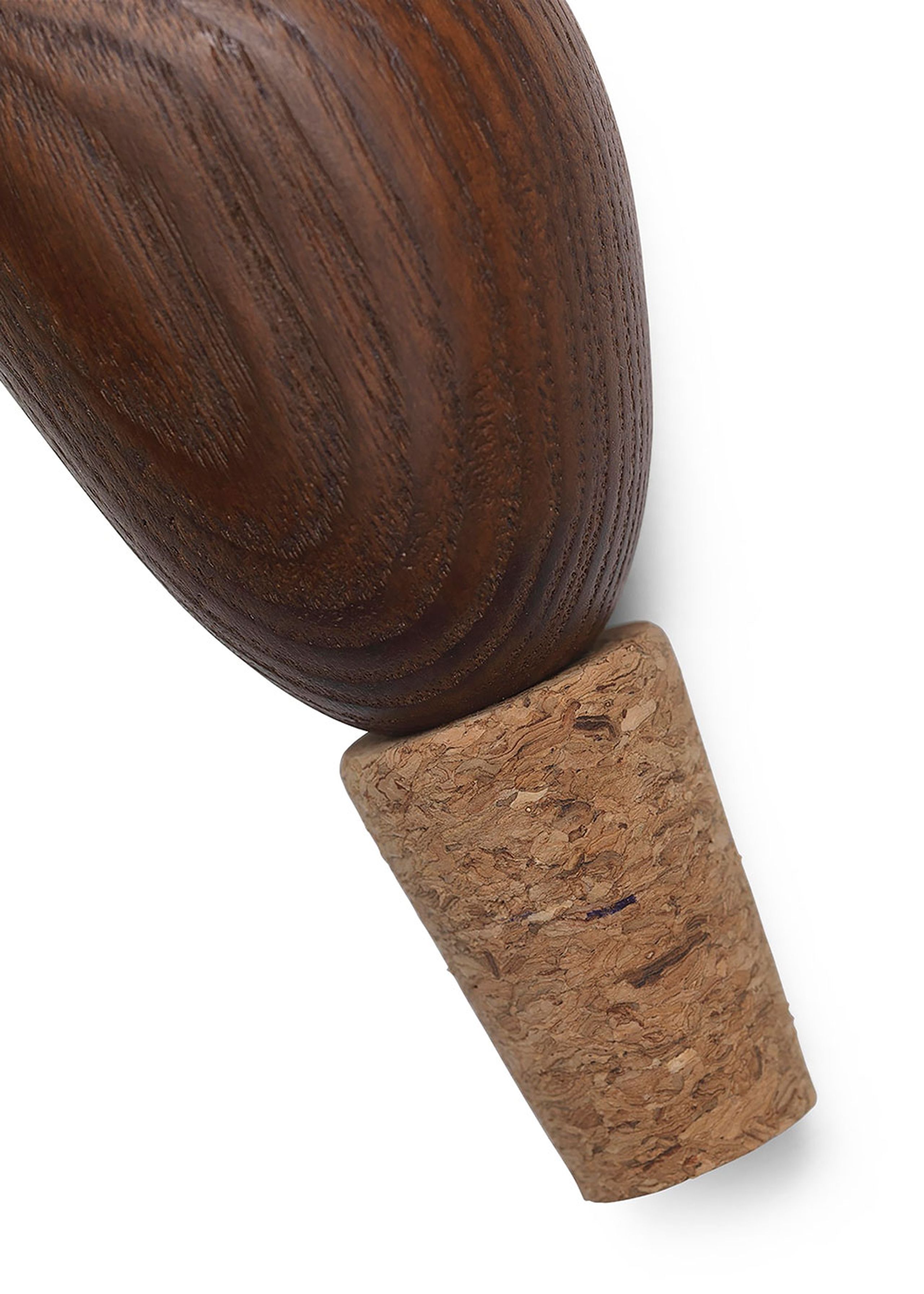 Ferm Living - Wine Accessories - Cairn Wine Stoppers - Dark Brown