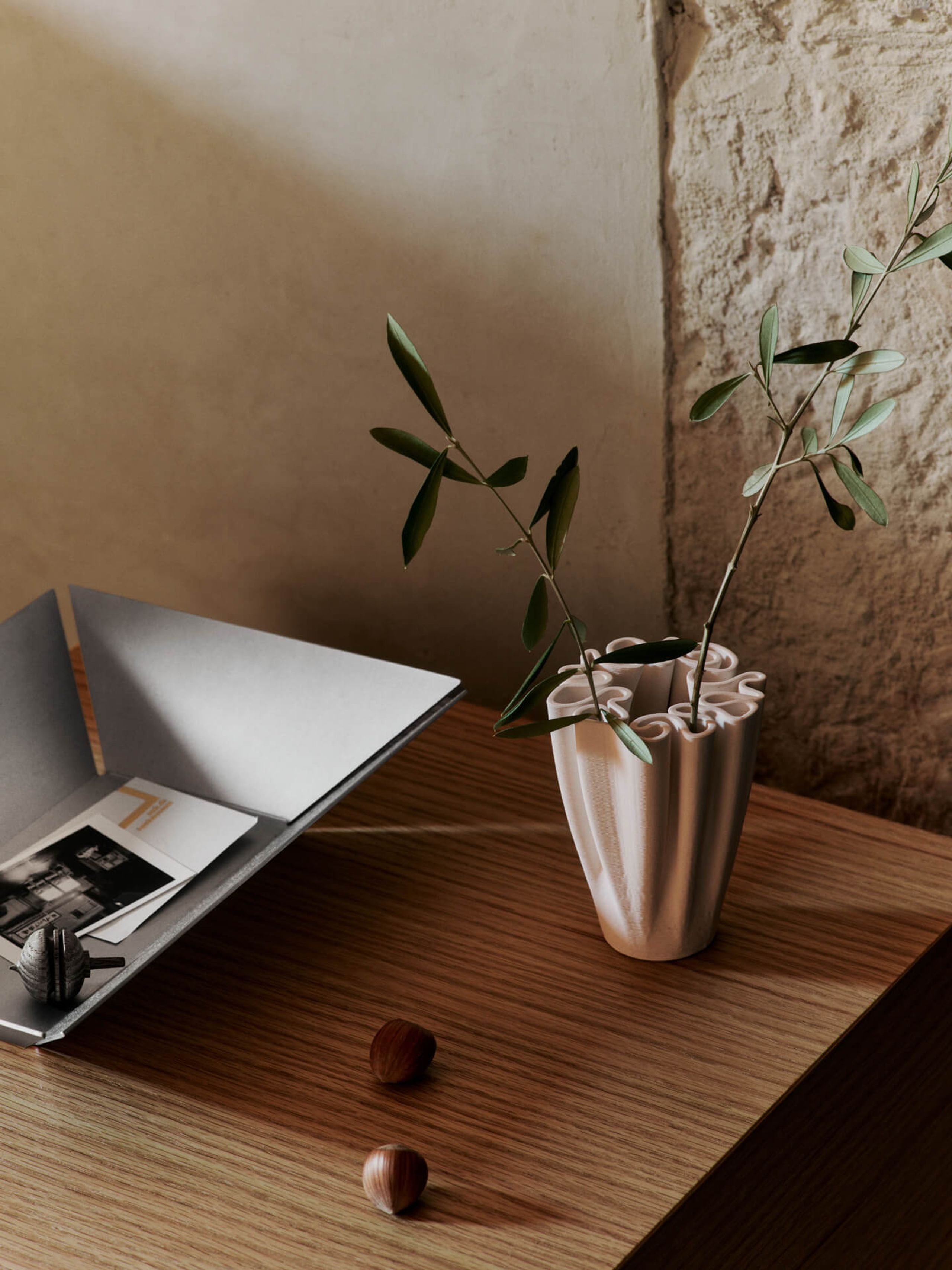 Ferm Living - Dienblad - Press High Tray - Aluminium