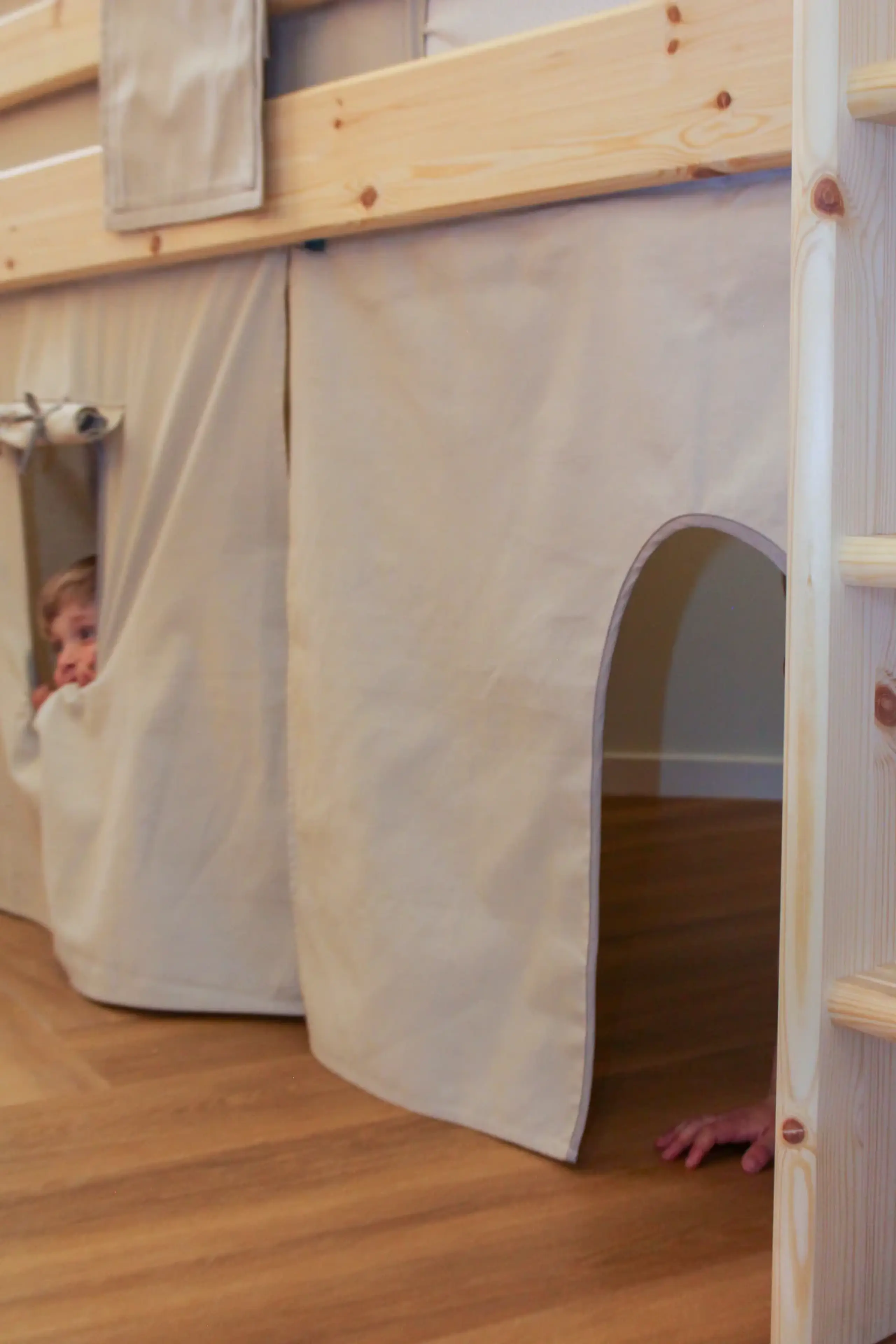 Flexa - Vorhänge für Kinderbetten - Play Curtain Dawn - Warm Gray