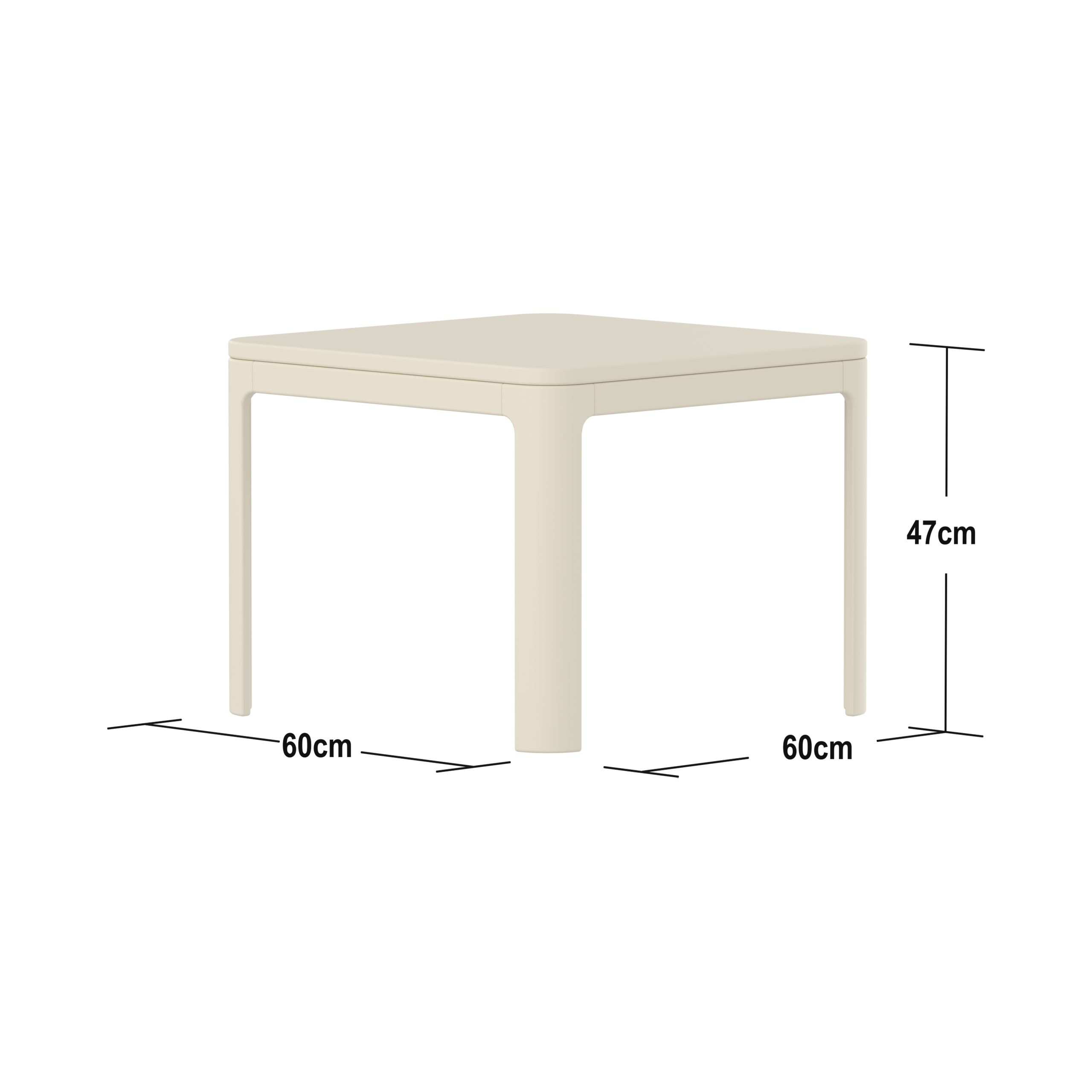 Flexa - Tisch für Kinder - Nova Small Table - Cream