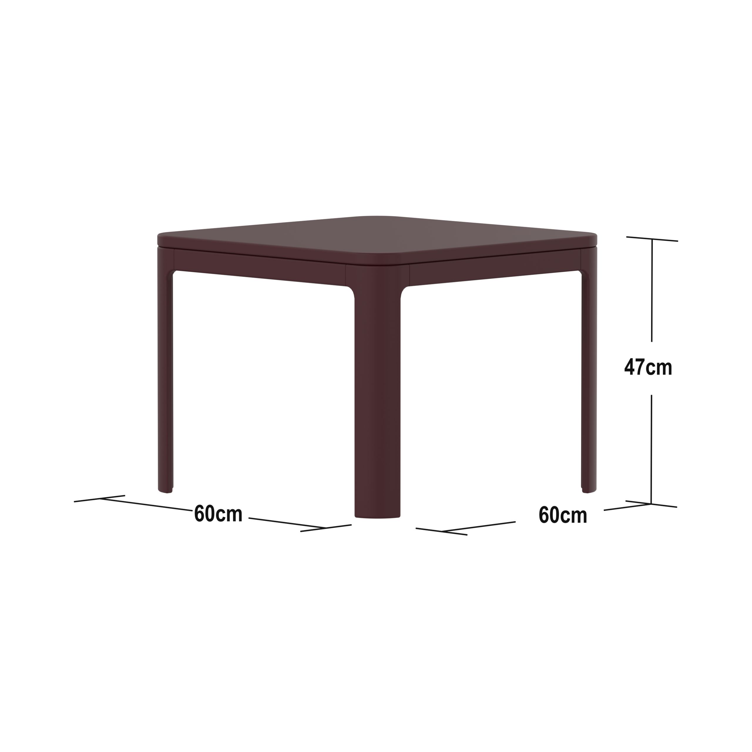 Flexa - Tisch für Kinder - Nova Small Table - Pomegranate