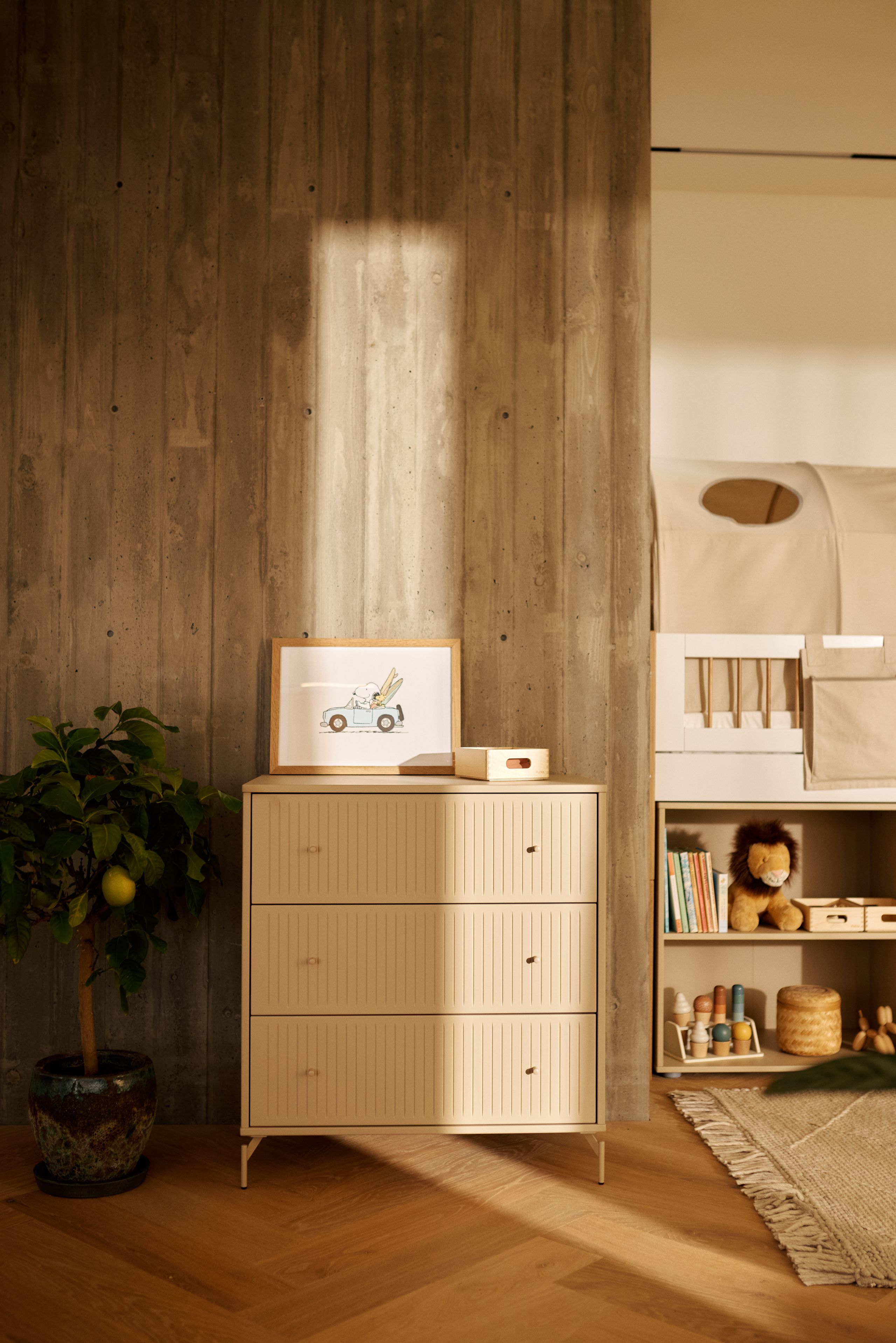 Flexa - Kommode für Kinder - Dresser SAGA - Oat