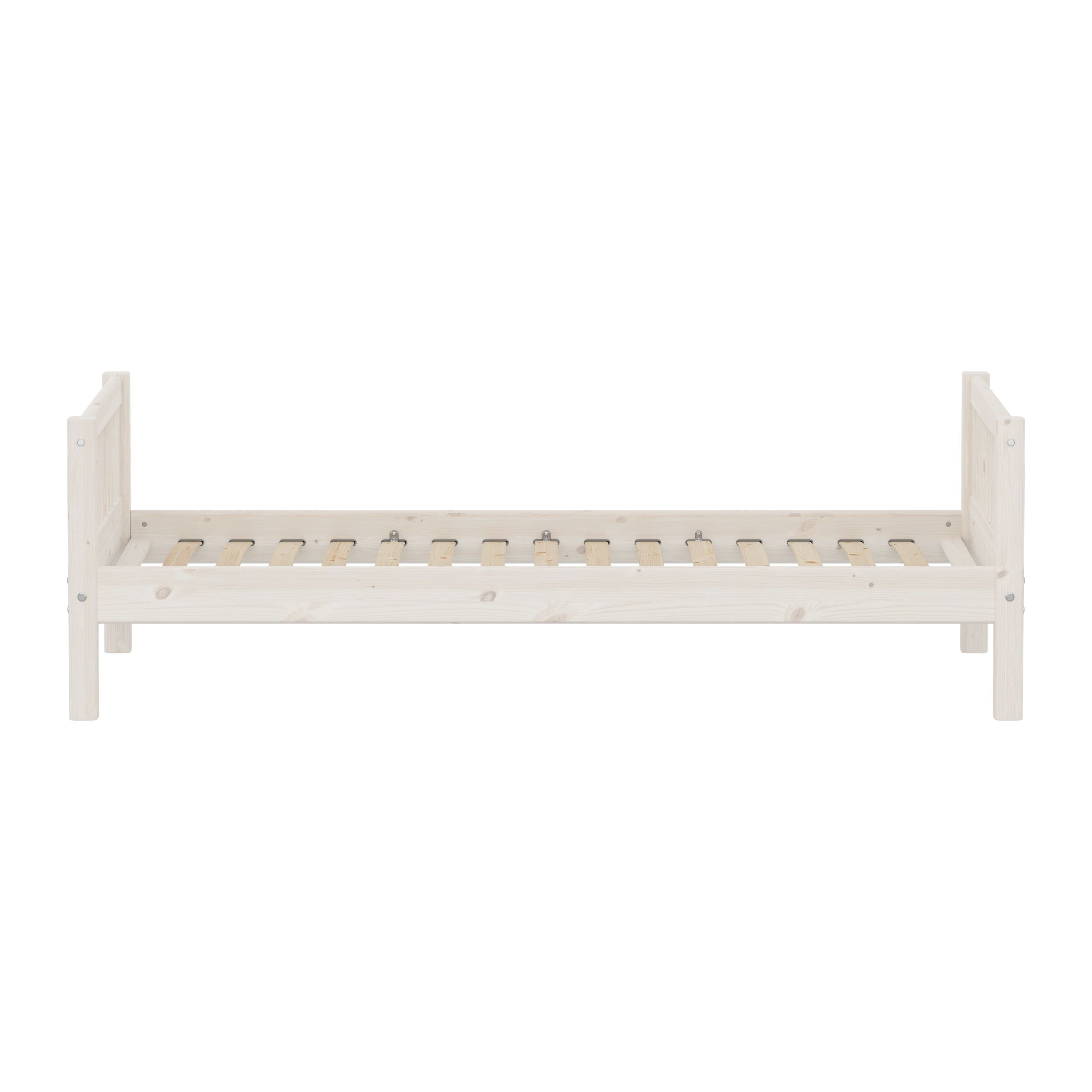 Flexa - Dětská postel - CLASSIC Single Bed - White Washed