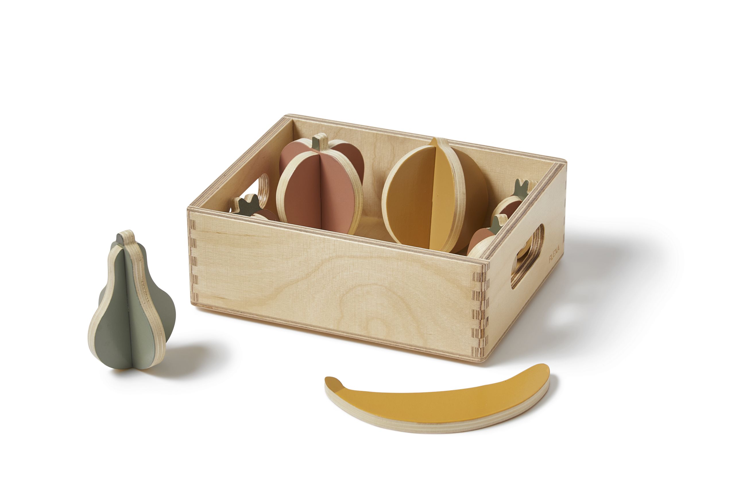 Flexa - Toys - Box With Fruits - Multicolors