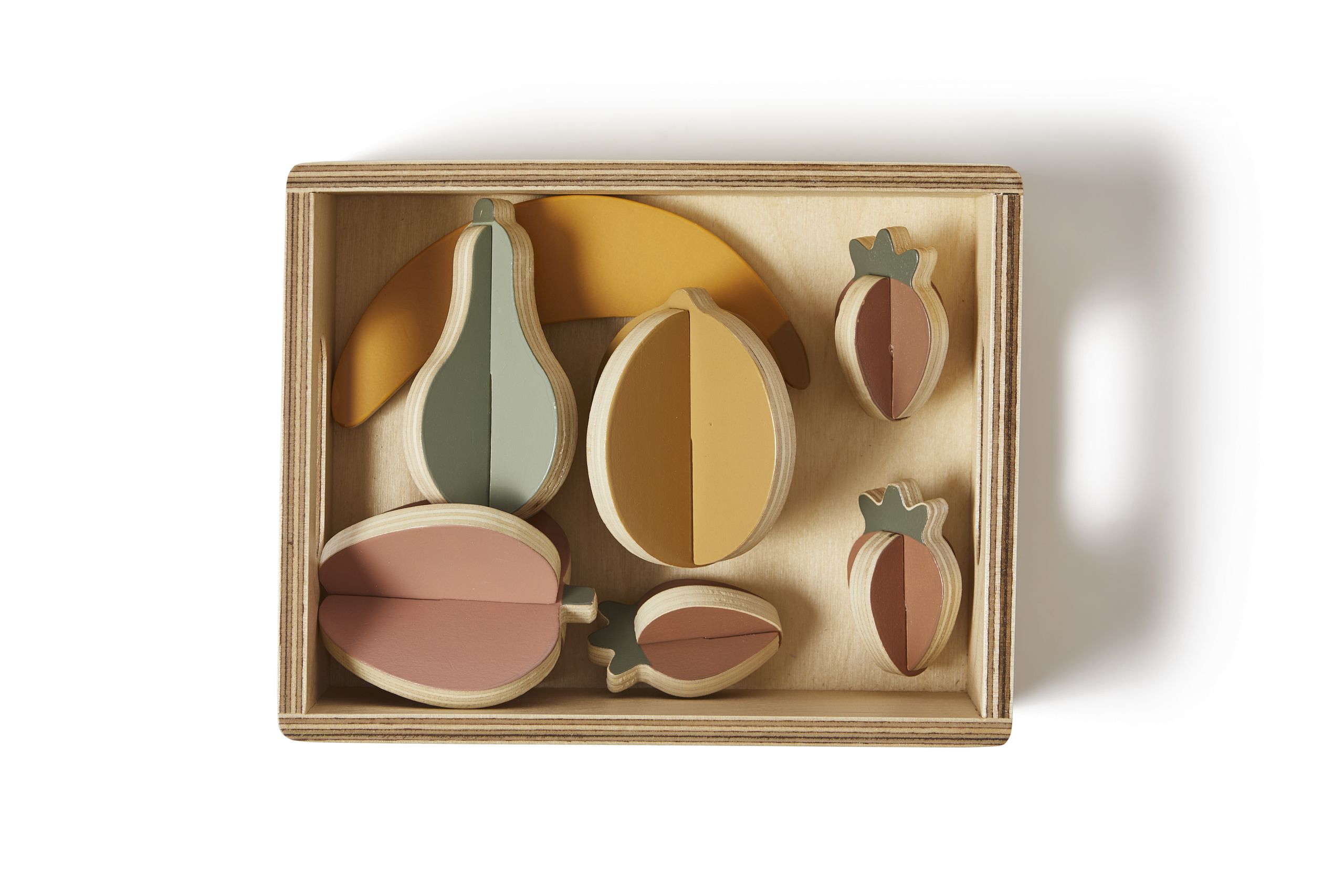 Flexa - Toys - Box With Fruits - Multicolors