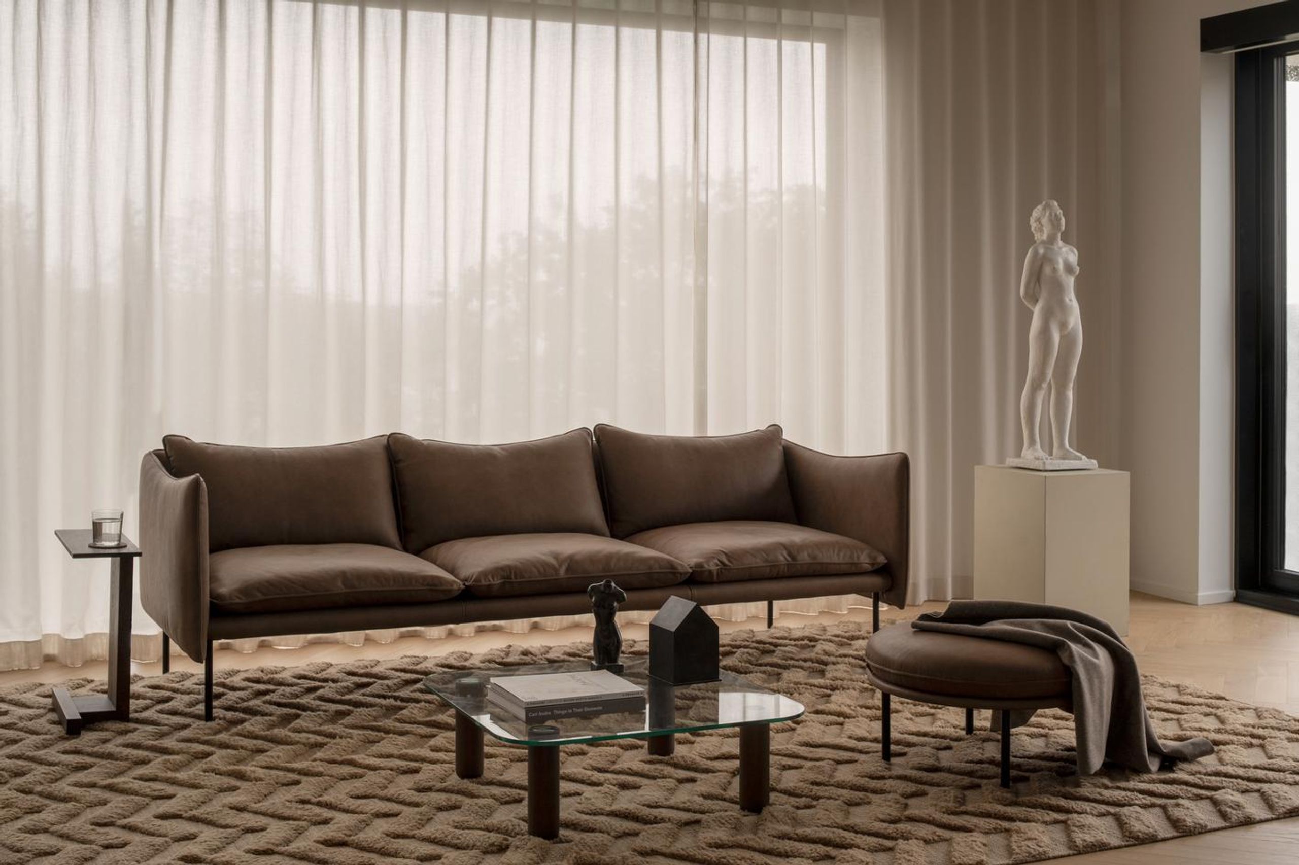 Fogia - 3 Personers Sofa - Tiki Sofa / 3 Seater - Vintage Tobacco 10 Years Anniversary Edition