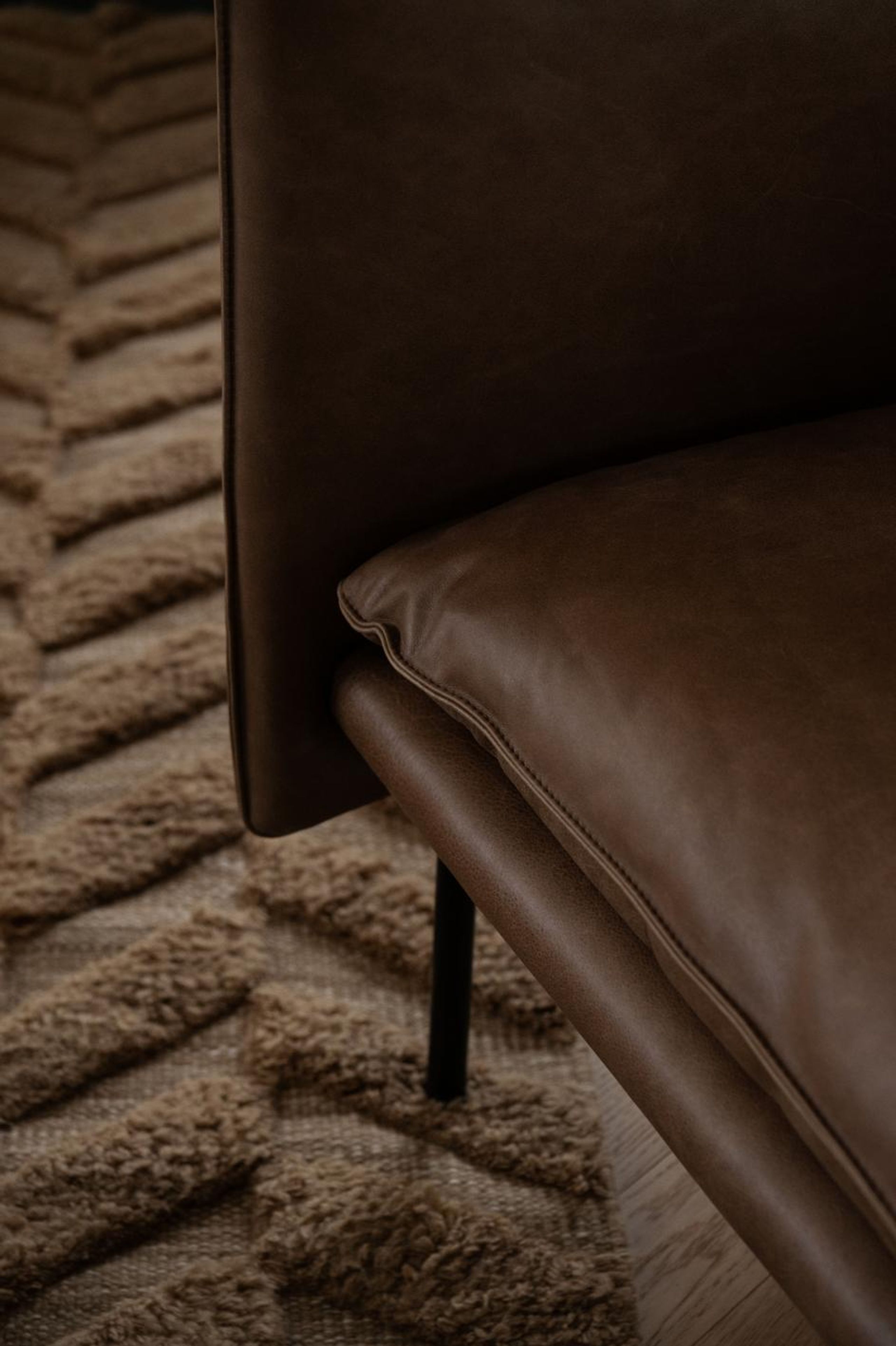 Fogia - 3 Personers Sofa - Tiki Sofa / 3 Seater - Vintage Tobacco 10 Years Anniversary Edition