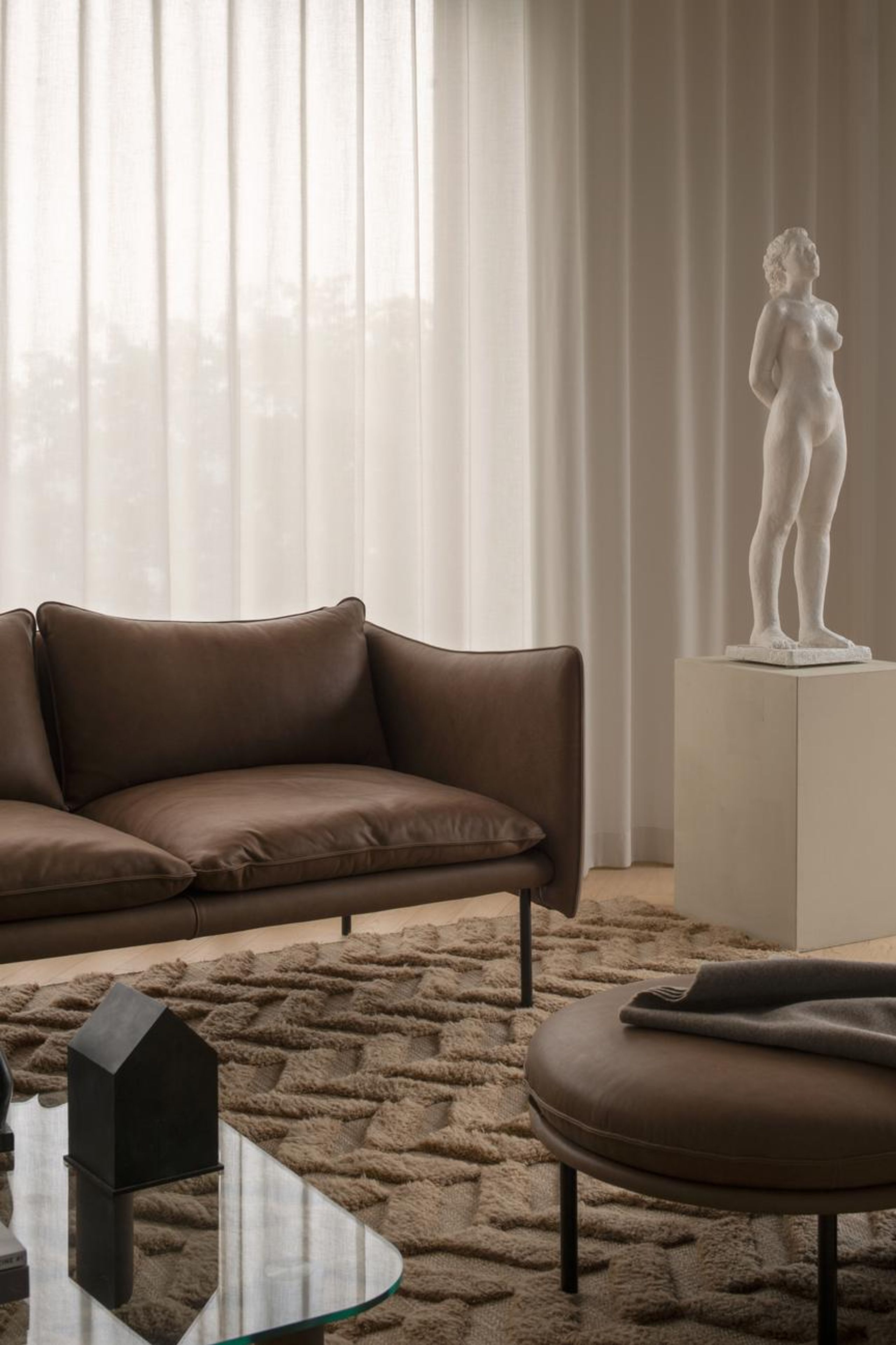 Fogia - 3 Personers Sofa - Tiki Sofa / 3 Seater - Vintage Tobacco 10 Years Anniversary Edition