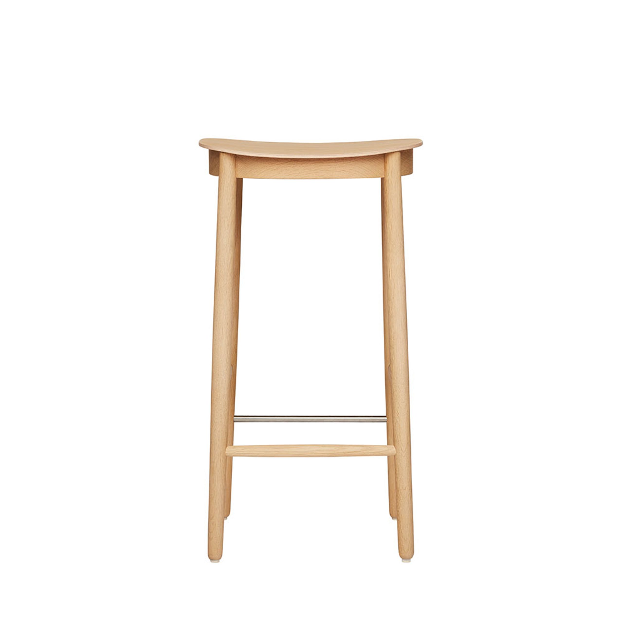 Fogia - Barhocker - Figurine Barstool - Light Stained Oak