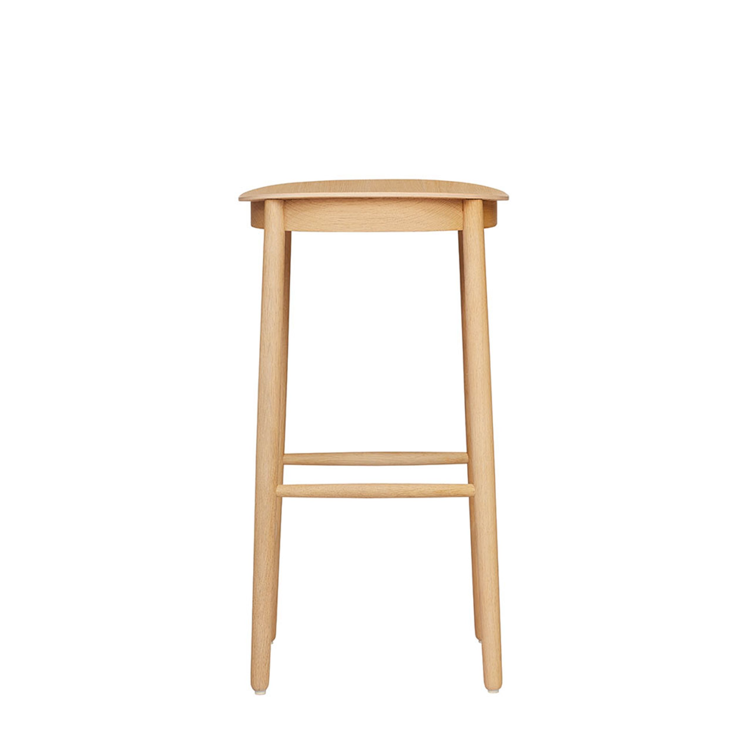 Fogia - Barhocker - Figurine Barstool - Light Stained Oak