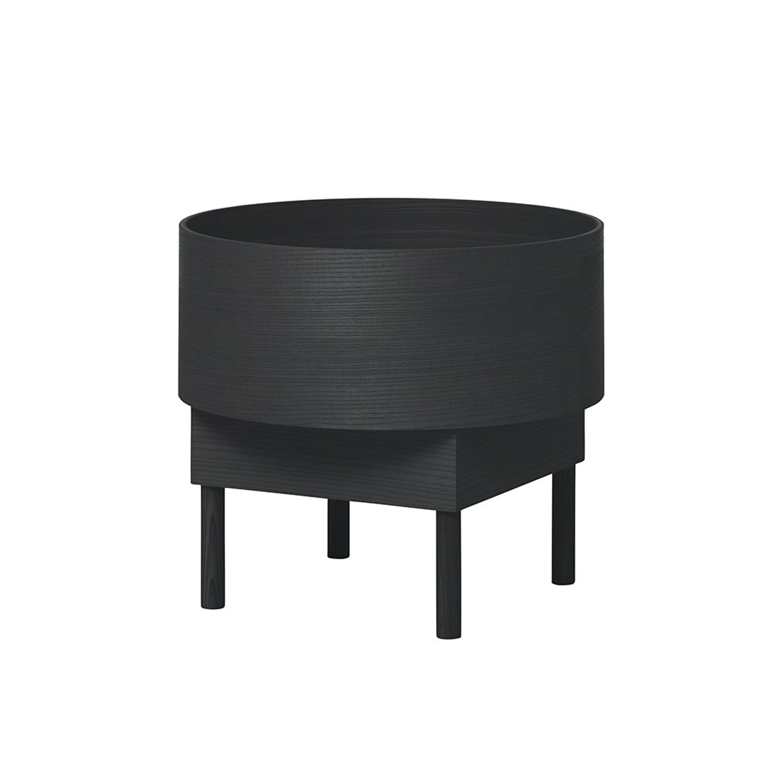 Fogia - Consiglio - Bowl Table - Small - Black Stained Ash