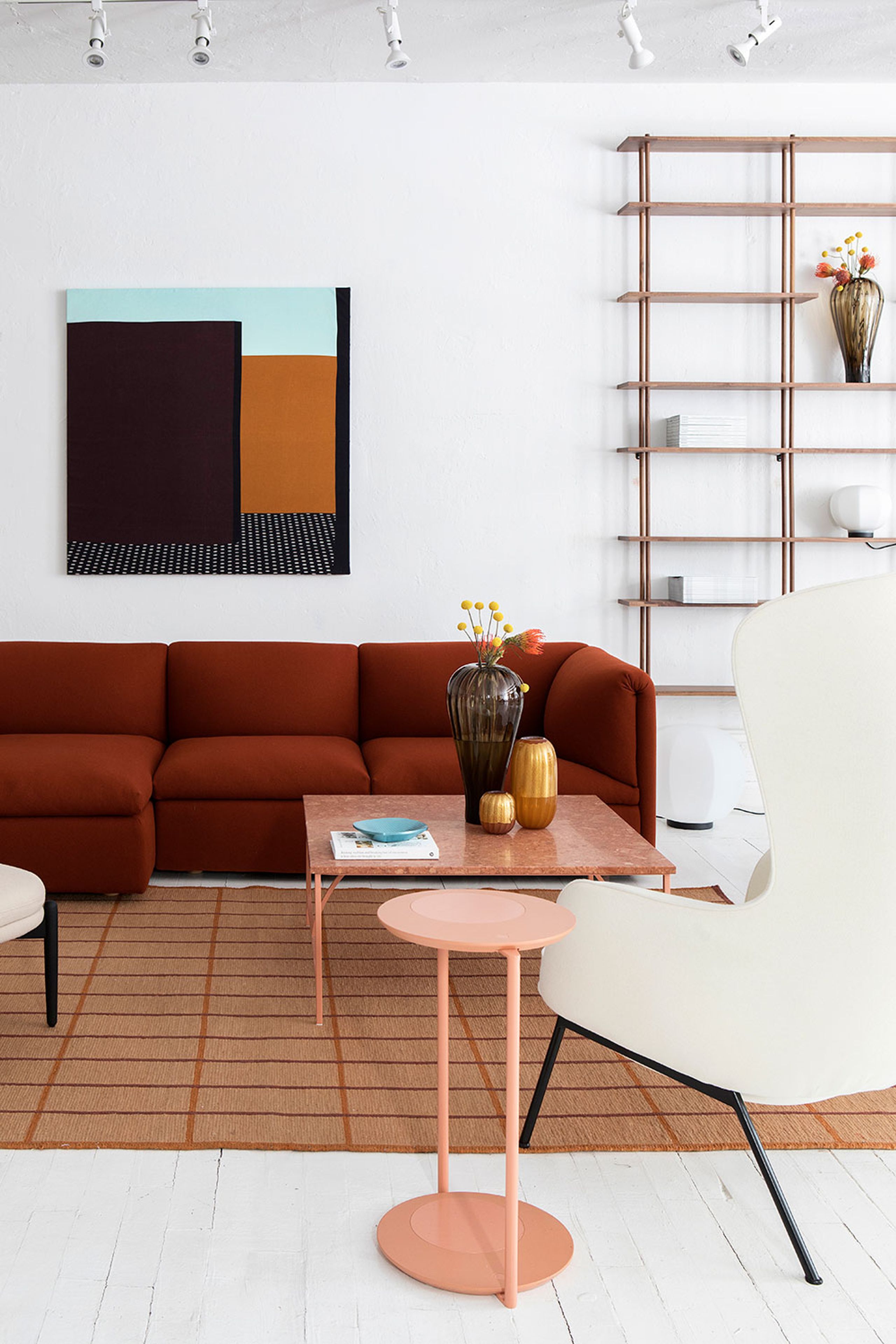 Fogia - Rug - Ribbon - Beige