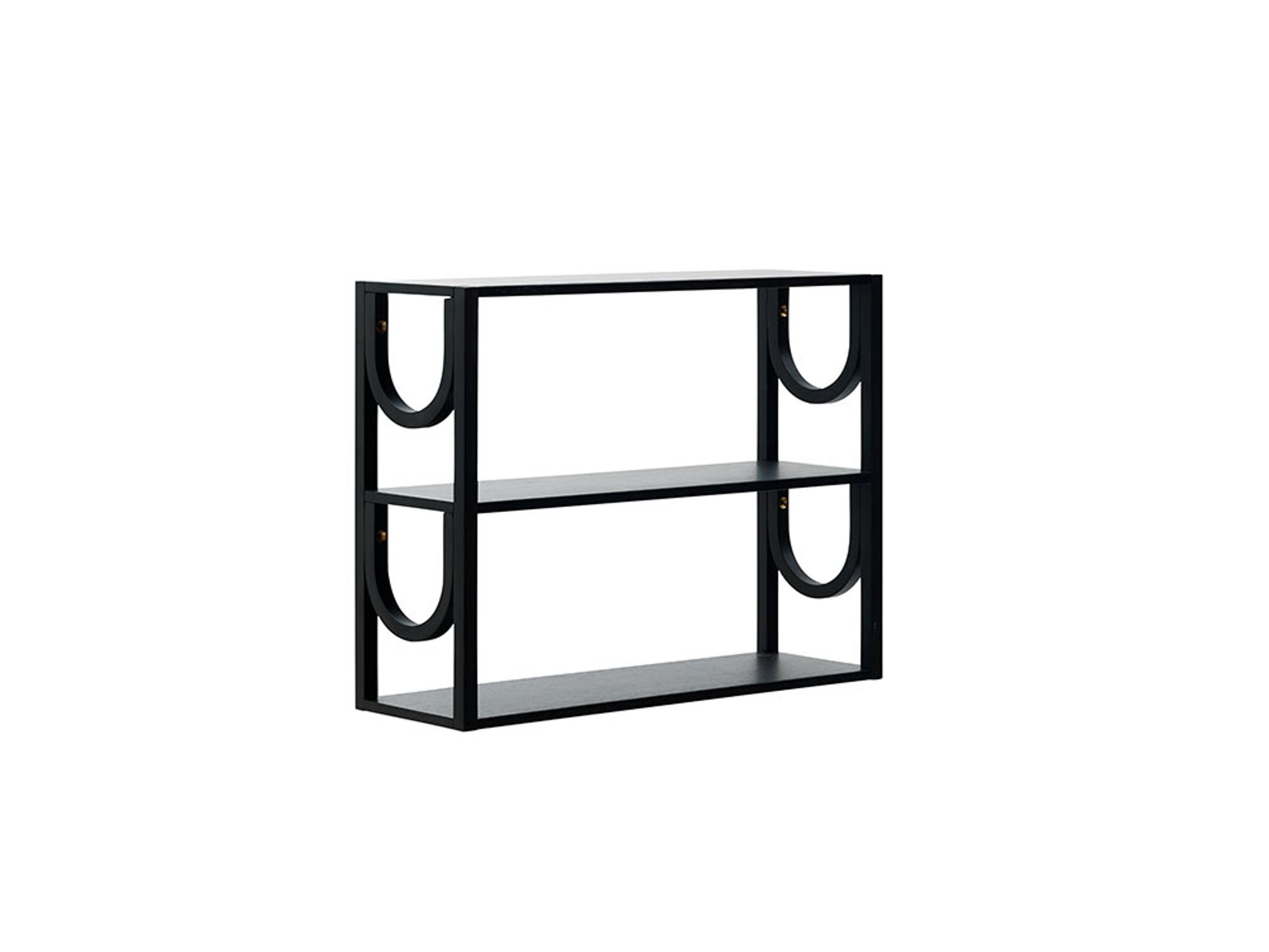 Fogia - Étagère - Arch - Mini - Black Stained Oak