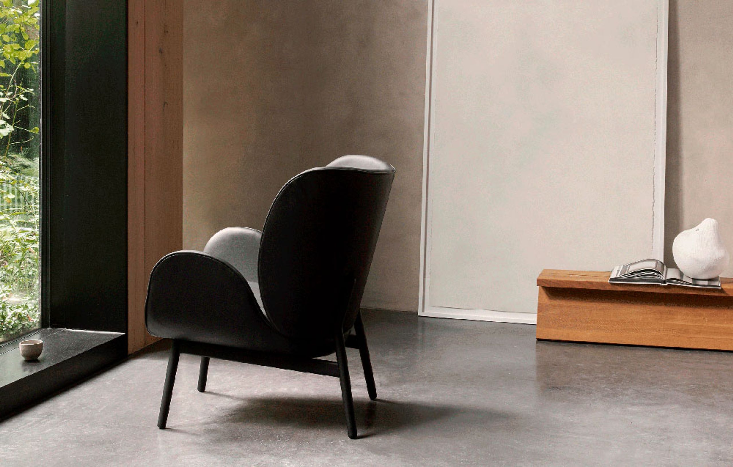 Fogia - Armchair - Embrace by Norm Architects - Vintage Cognac