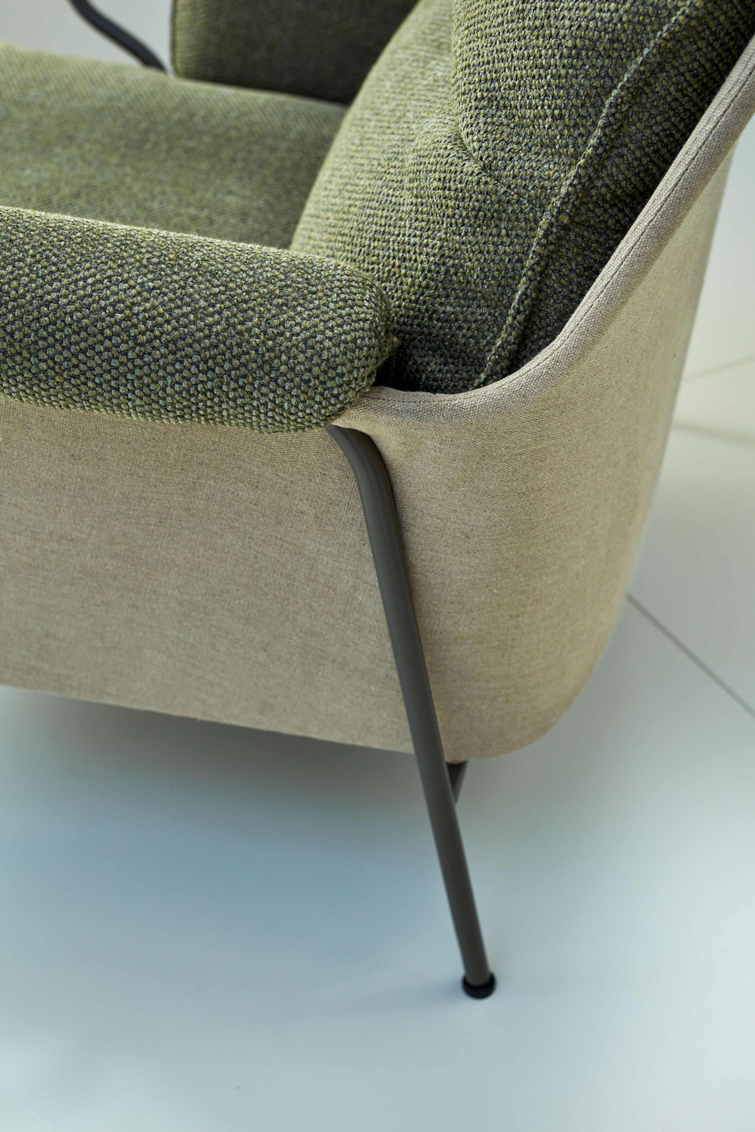 Fogia - Armchair - Lyra - green armchair