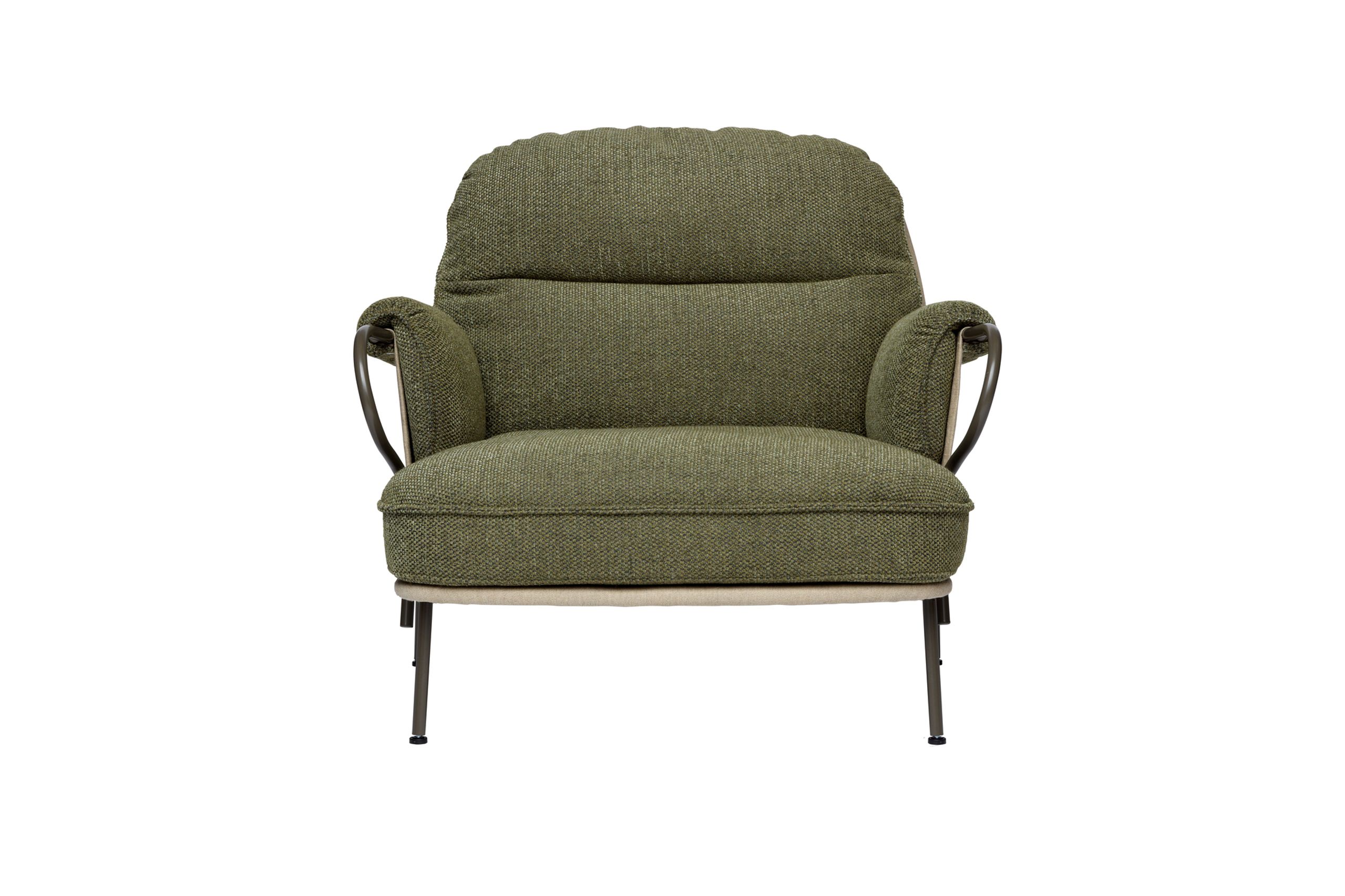 Fogia - Armchair - Lyra - green armchair