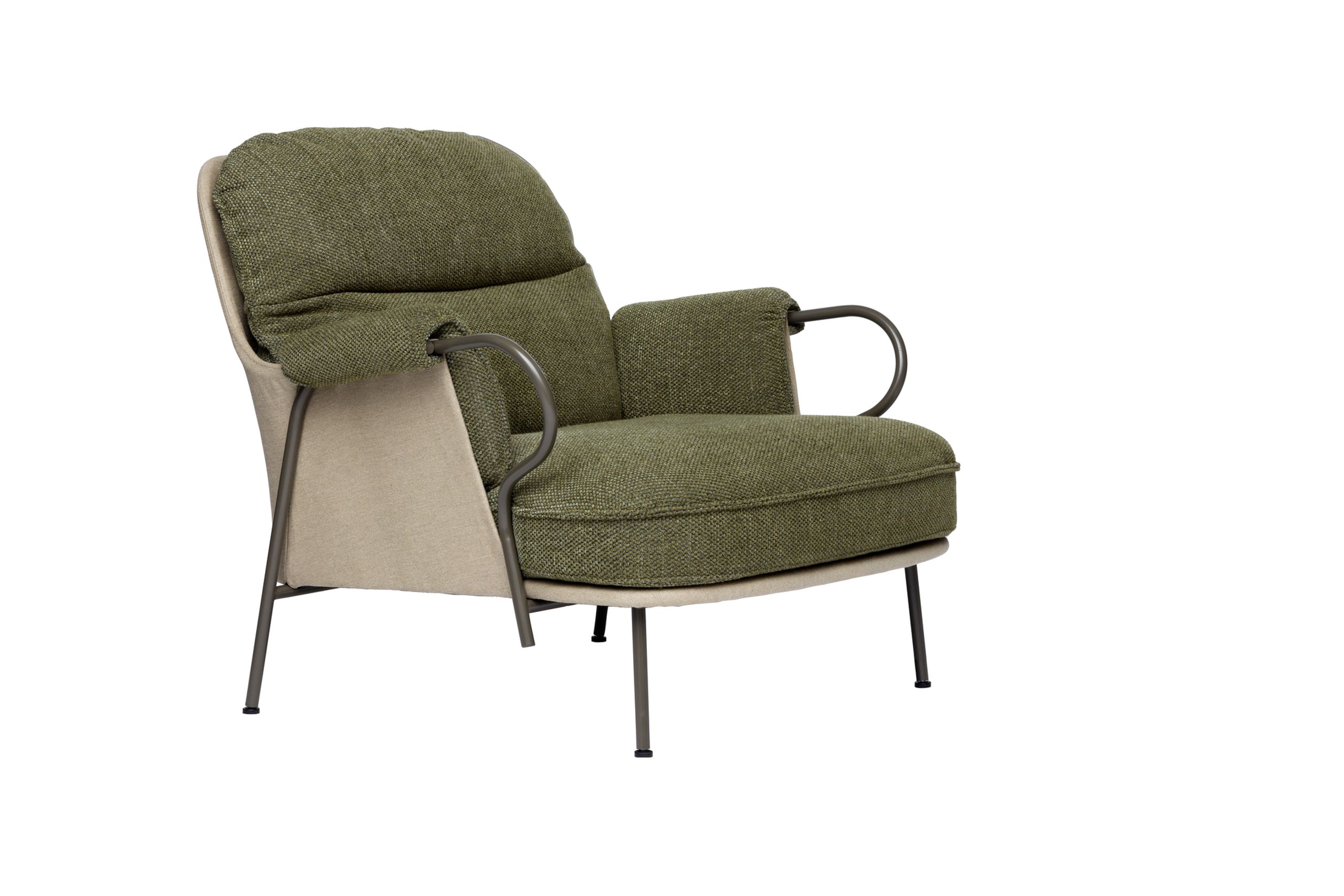 Fogia - Armchair - Lyra - green armchair