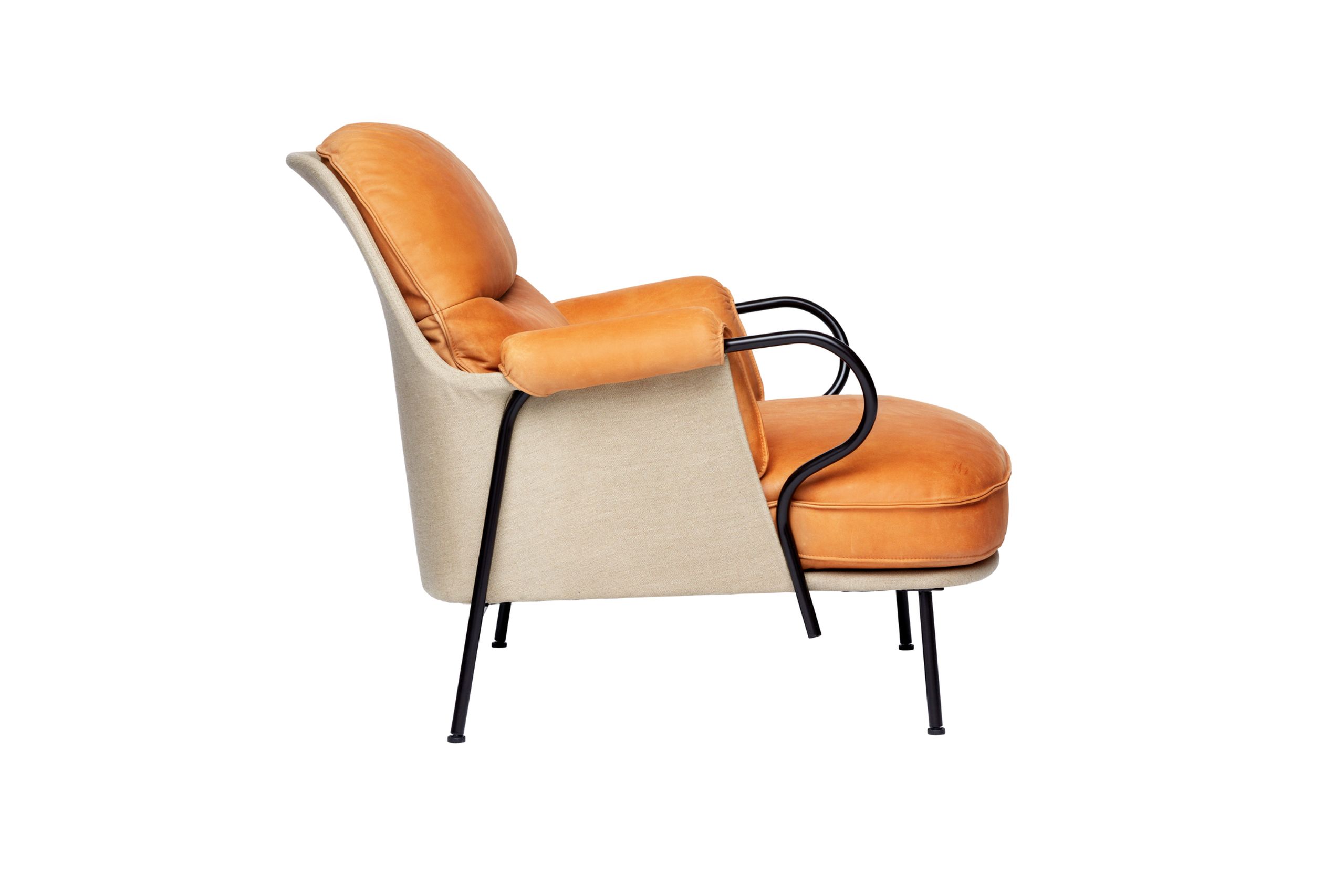 Fogia - Fåtölj - Lyra - cognac armchair