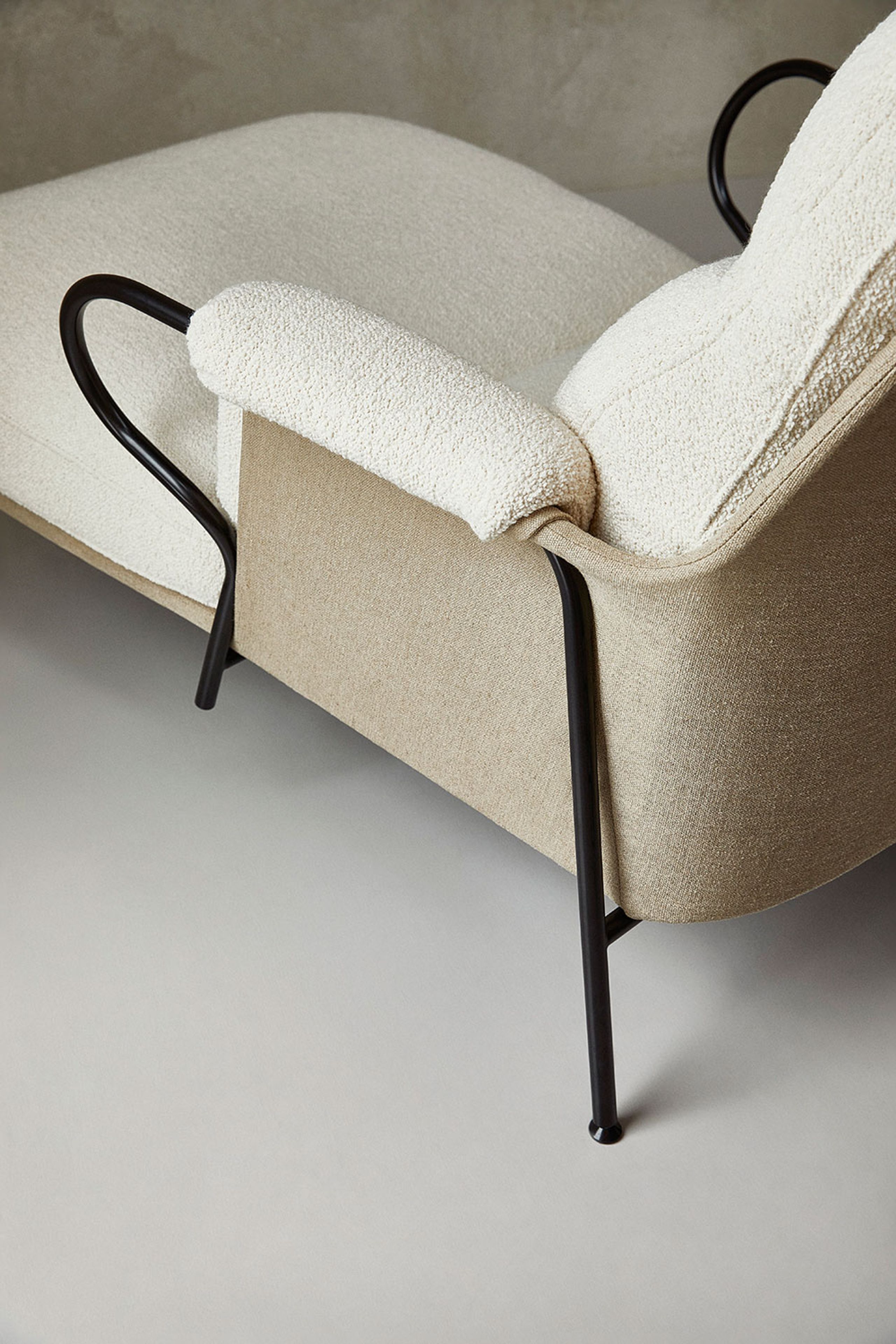 Fogia - Armchair - Lyra - Barnum 24 Lana / Matte Black