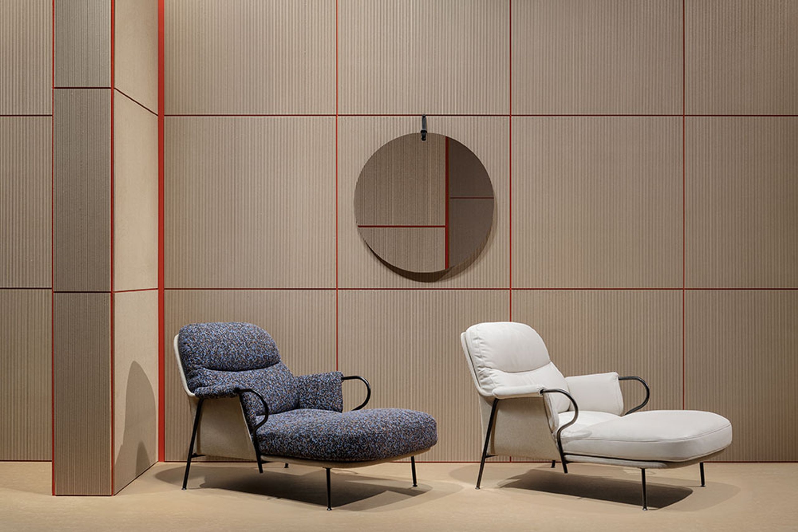 Fogia - Armchair - Lyra - Barnum 24 Lana / Matte Black