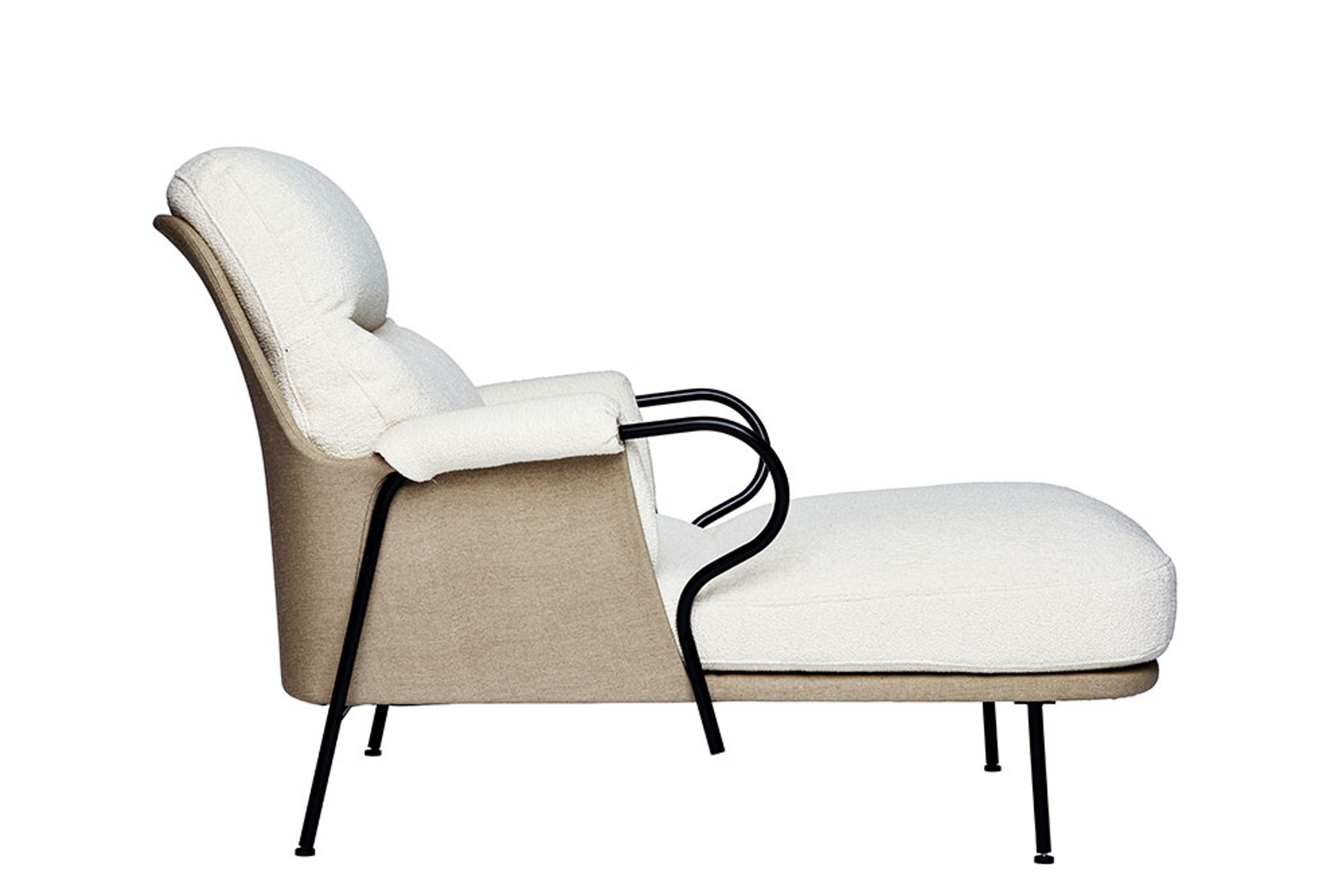 Fogia - Armchair - Lyra - Barnum 24 Lana / Matte Black