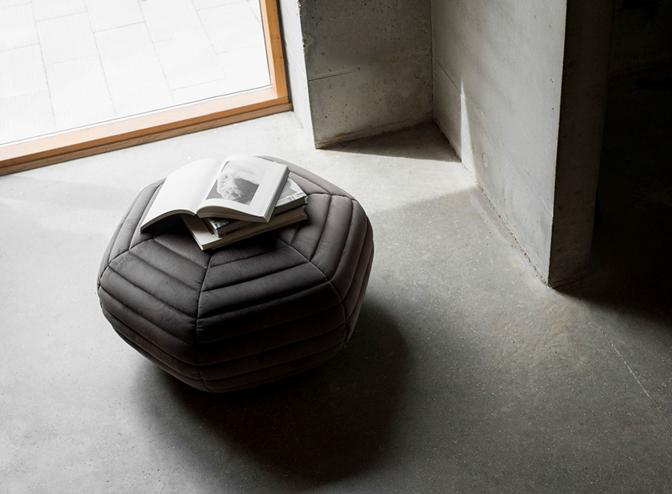 Fogia - Pouf - Poppy - Small - Jade 911