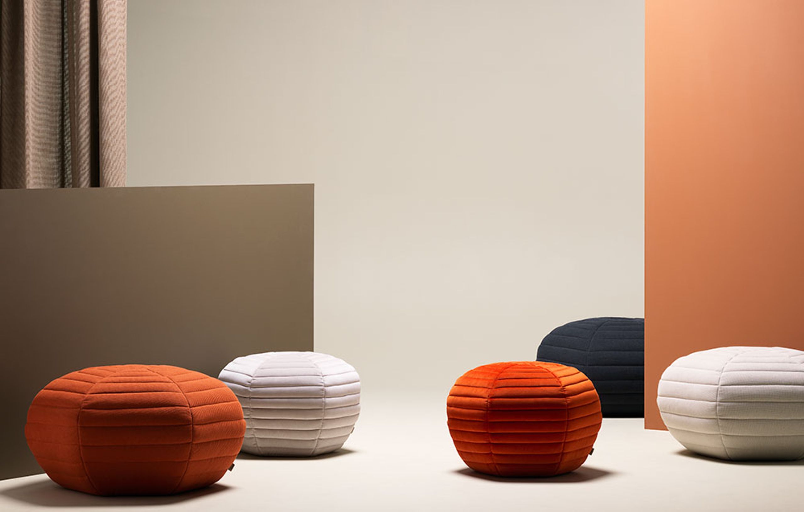 Fogia - Pouf - Poppy - Small - Jade 911