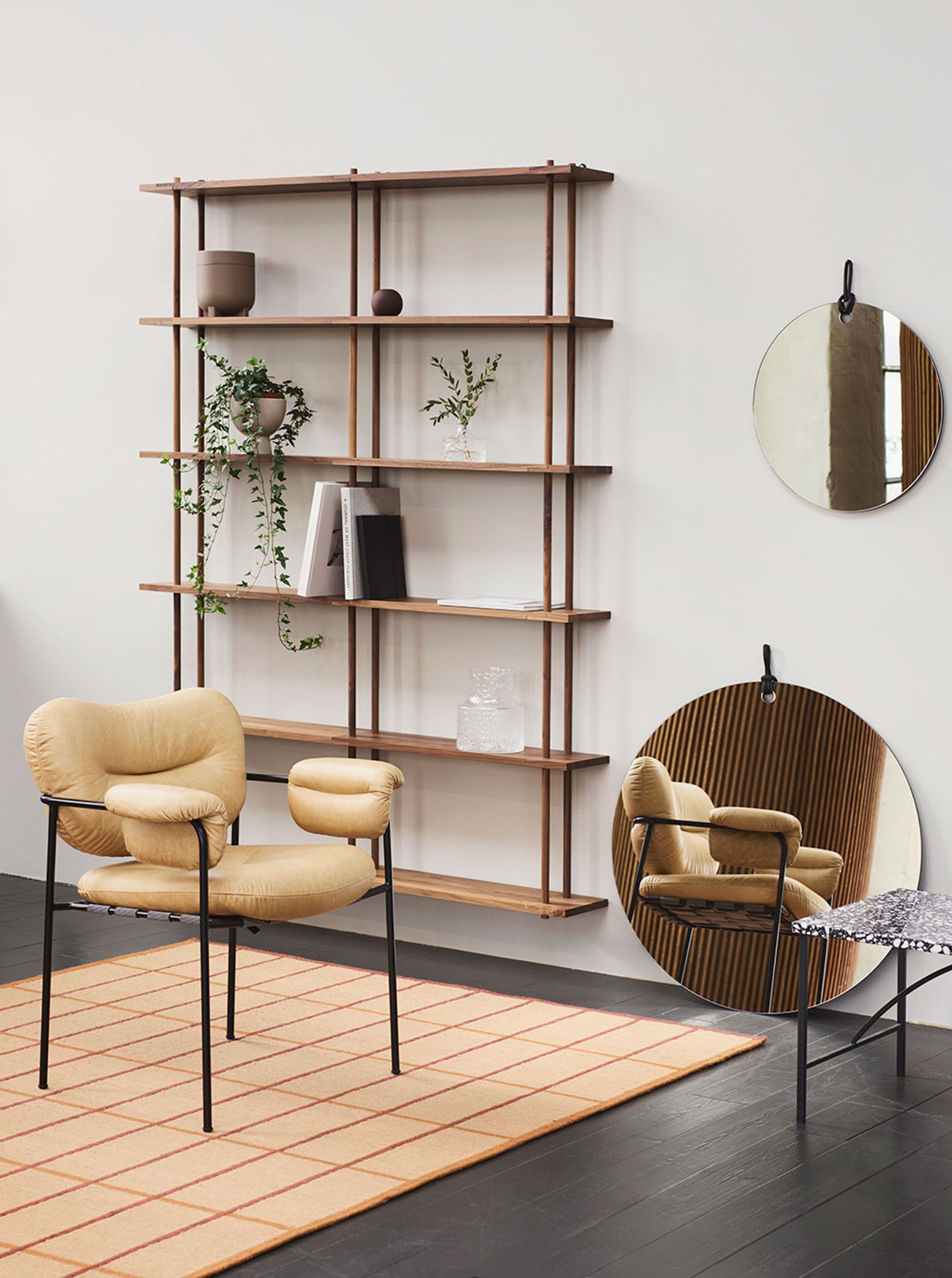 Fogia - Étagère - Bond Configuration / W103 - Lacquered Walnut