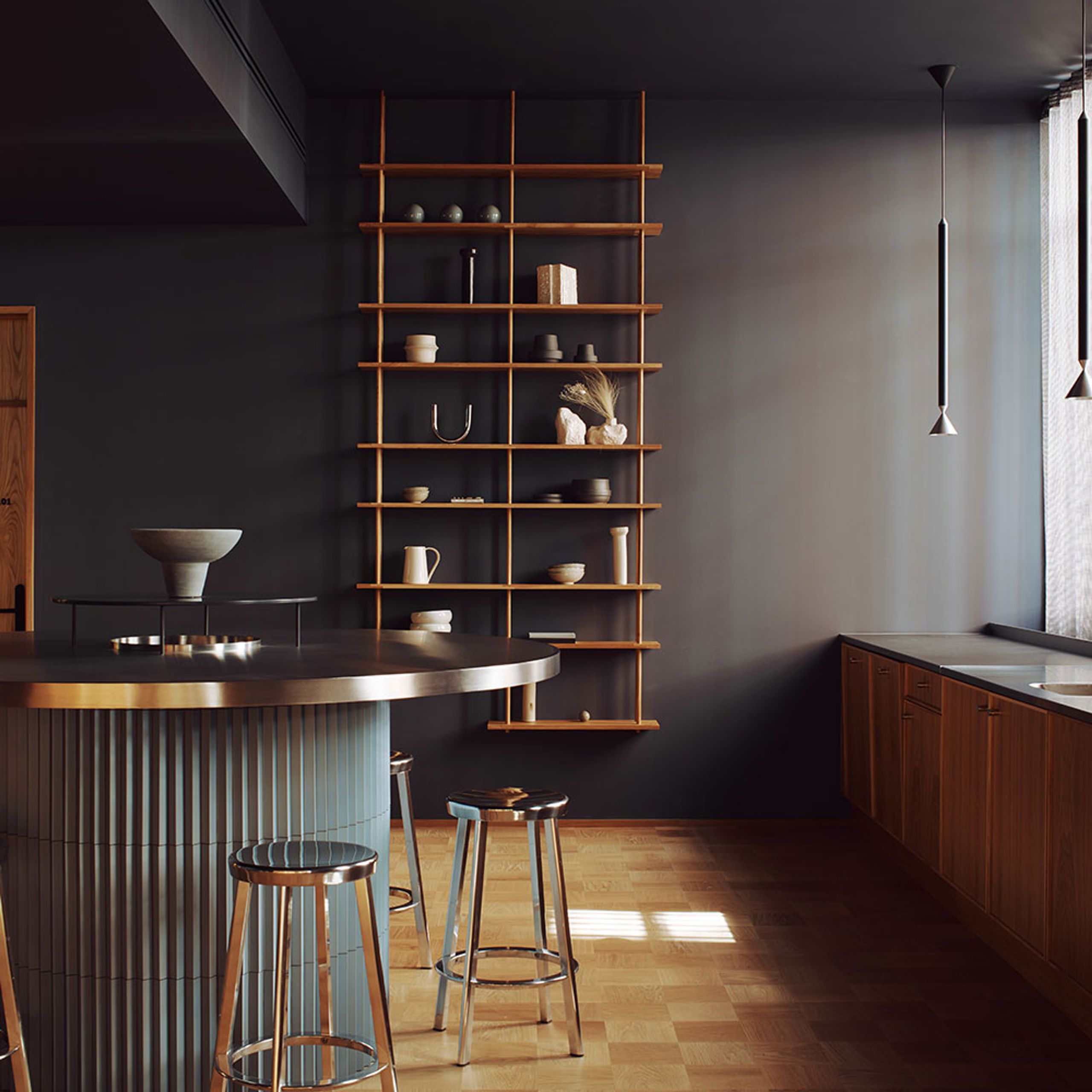 Fogia - Librería - Bond Configuration / W103 - Lacquered Walnut