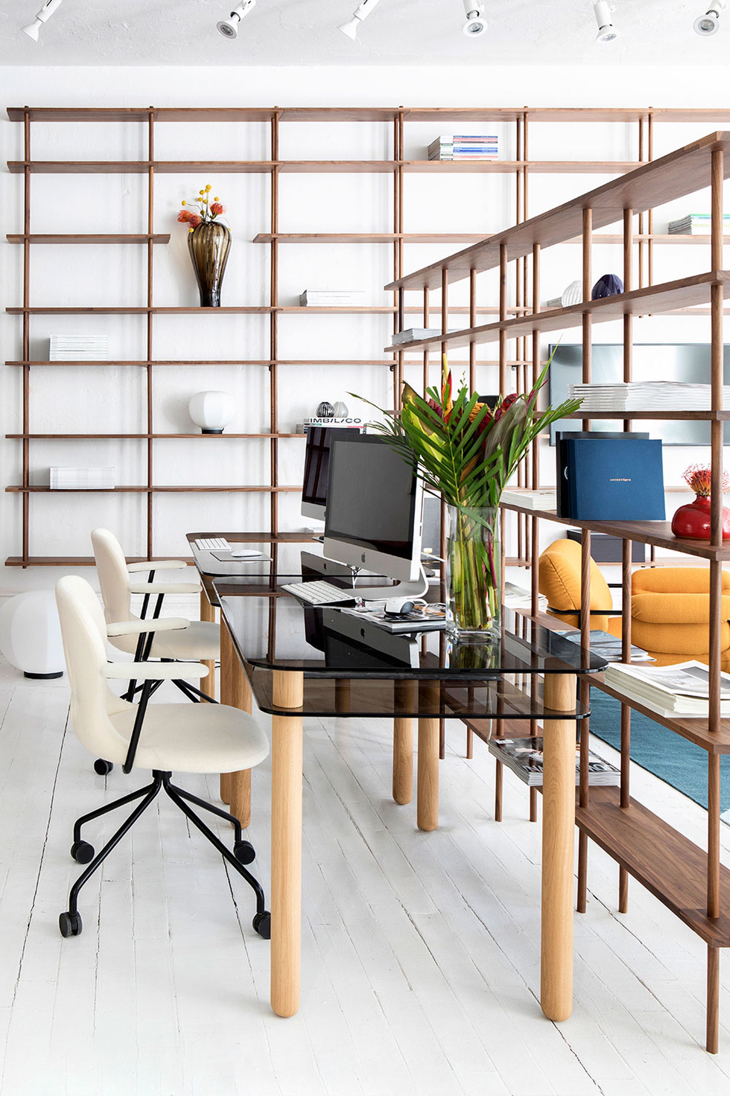 Fogia - Étagère - Bond Configuration / W103 - Lacquered Walnut