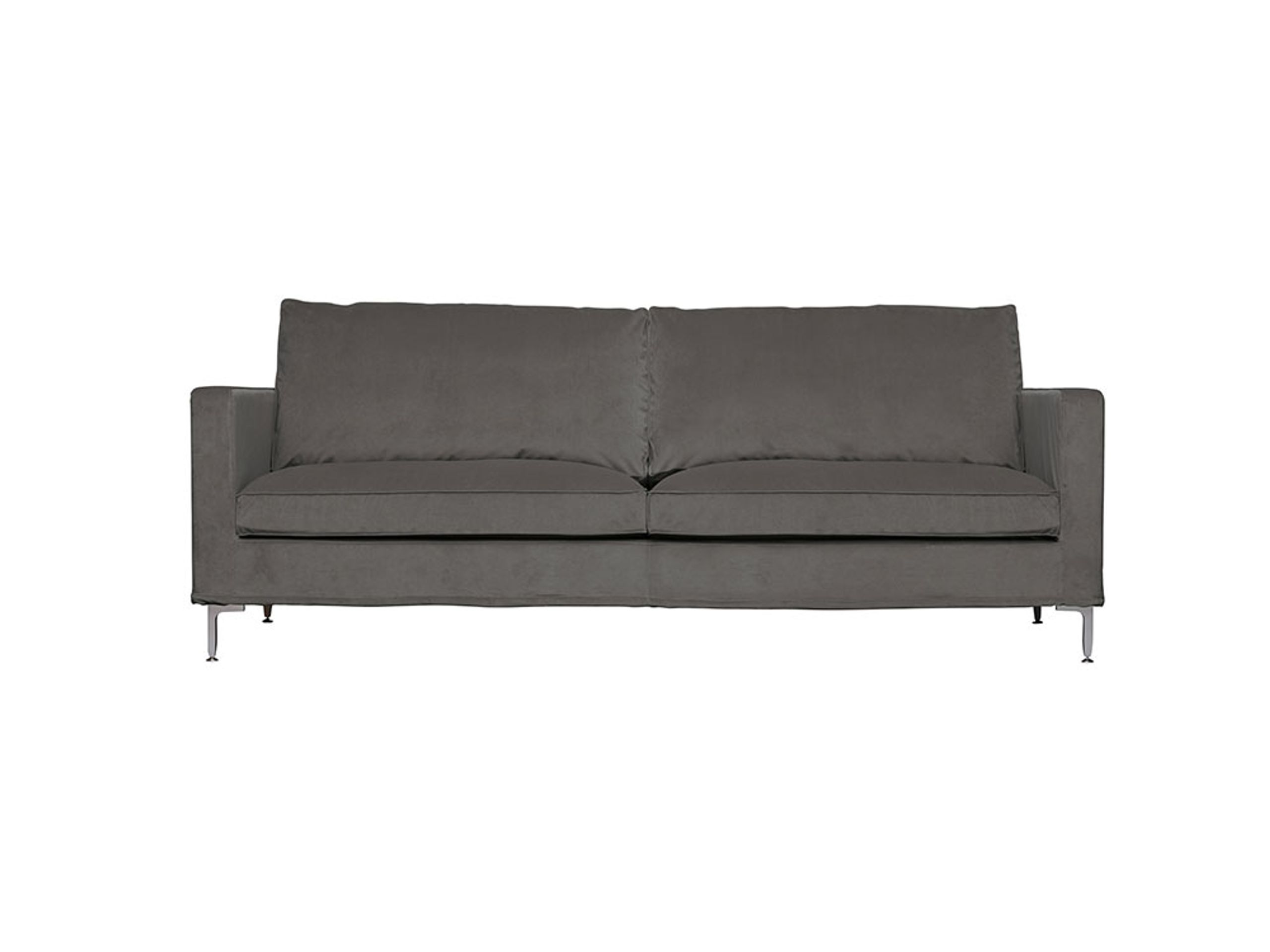 Fogia - Couch - Alex High Edition / 2 Seater - Jade Dark Grey 802