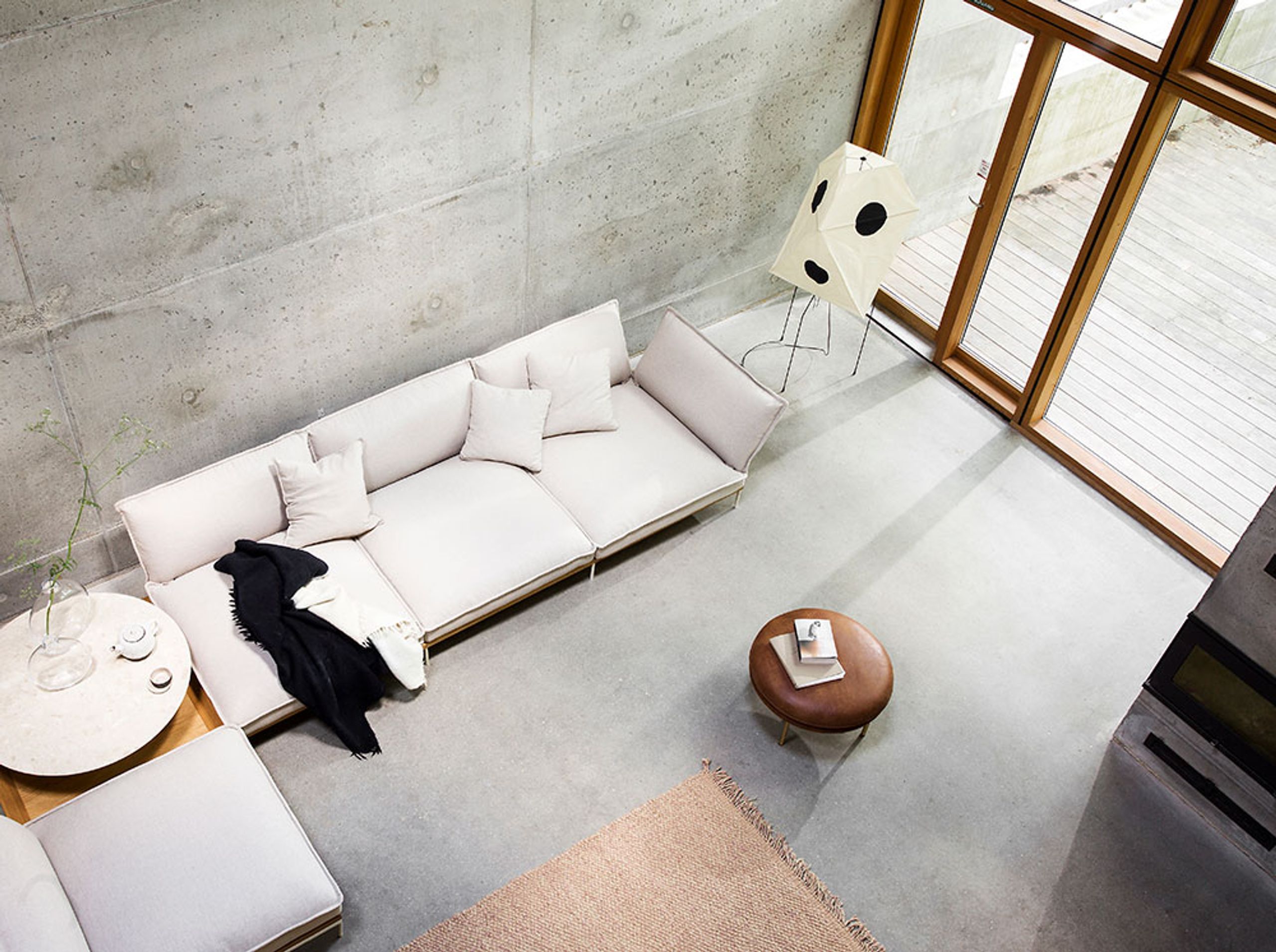 Fogia - Sofá - Jord Sofa - Karakorum Ecume