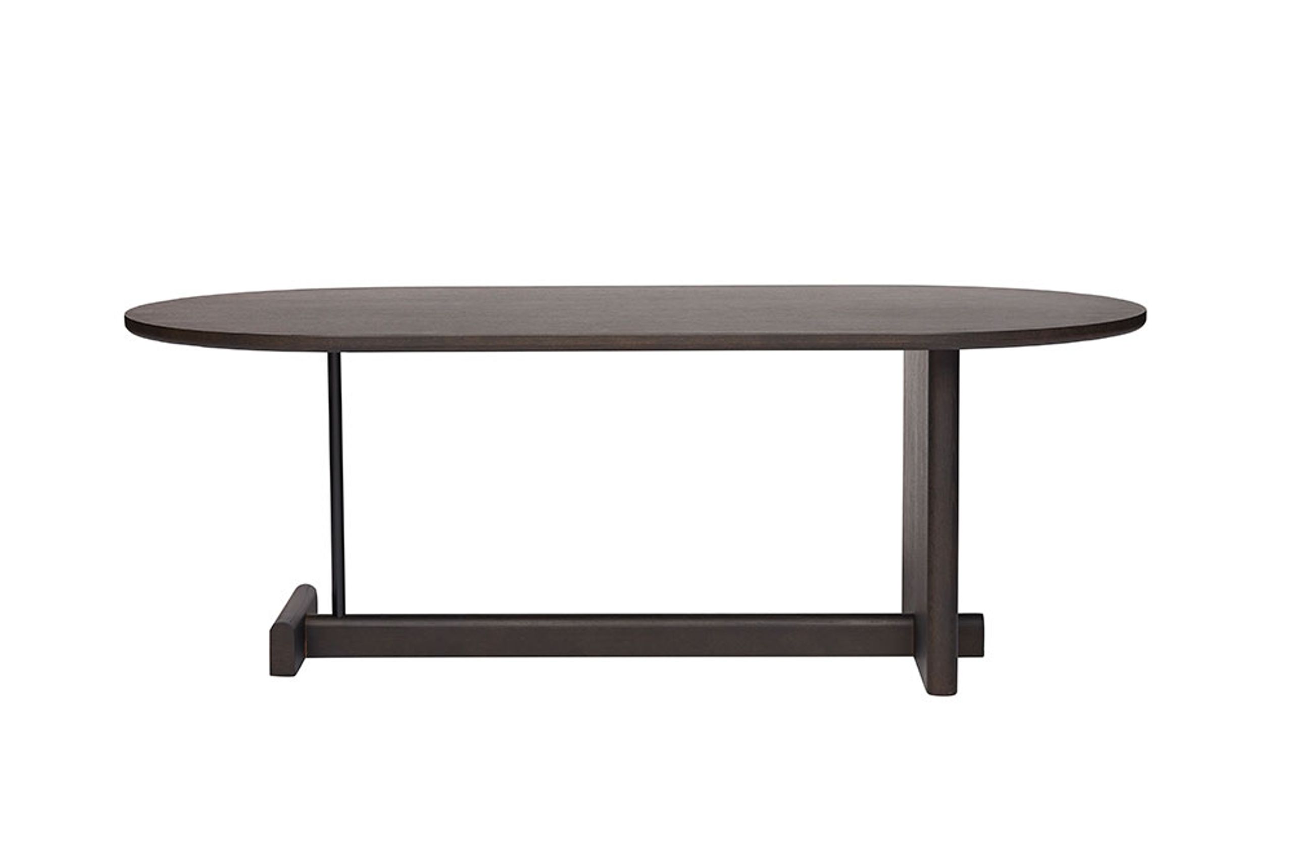 Fogia - Coffee table - Koku / Oval - Large - Wenge Stained Oak