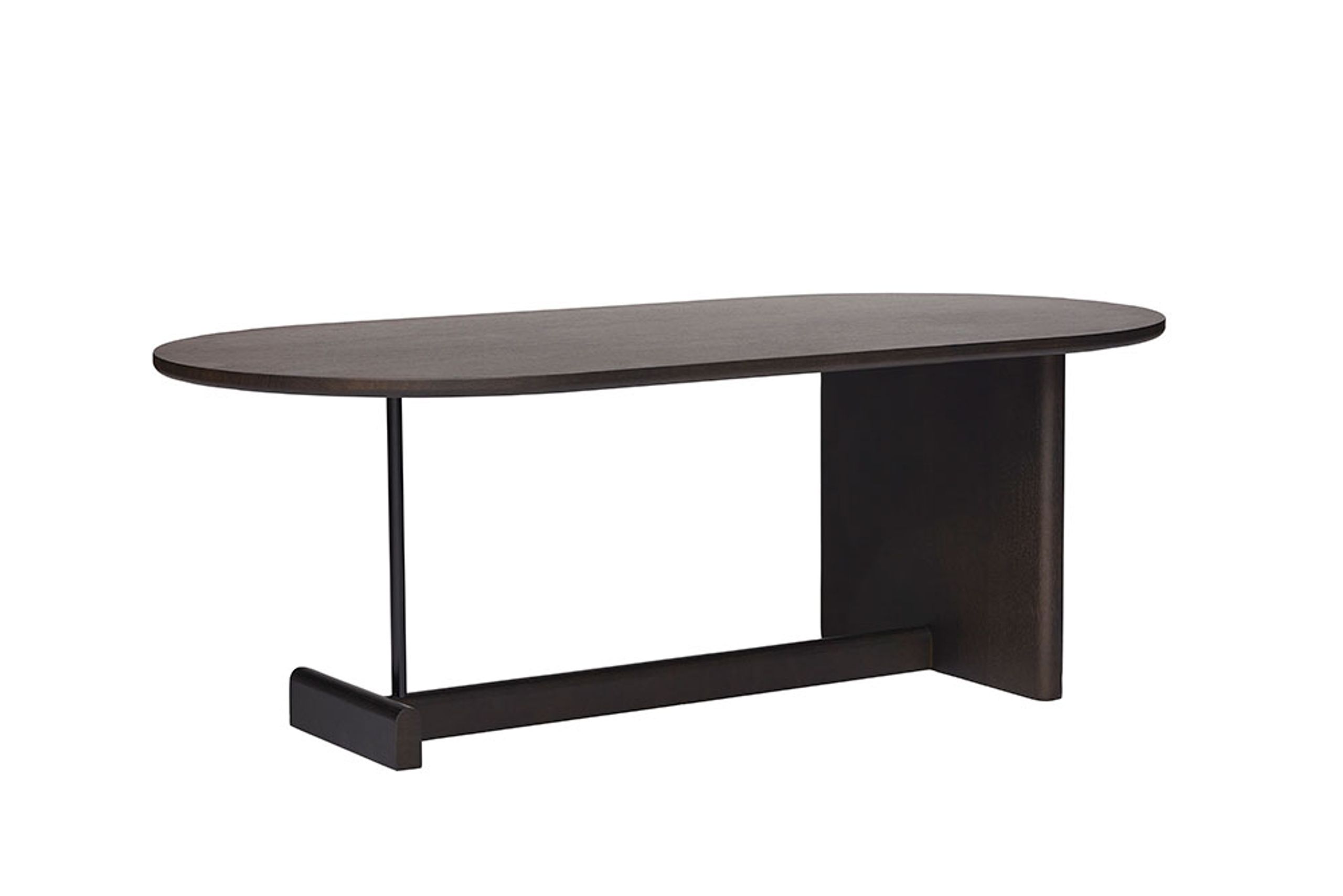 Fogia - Coffee table - Koku / Oval - Large - Wenge Stained Oak