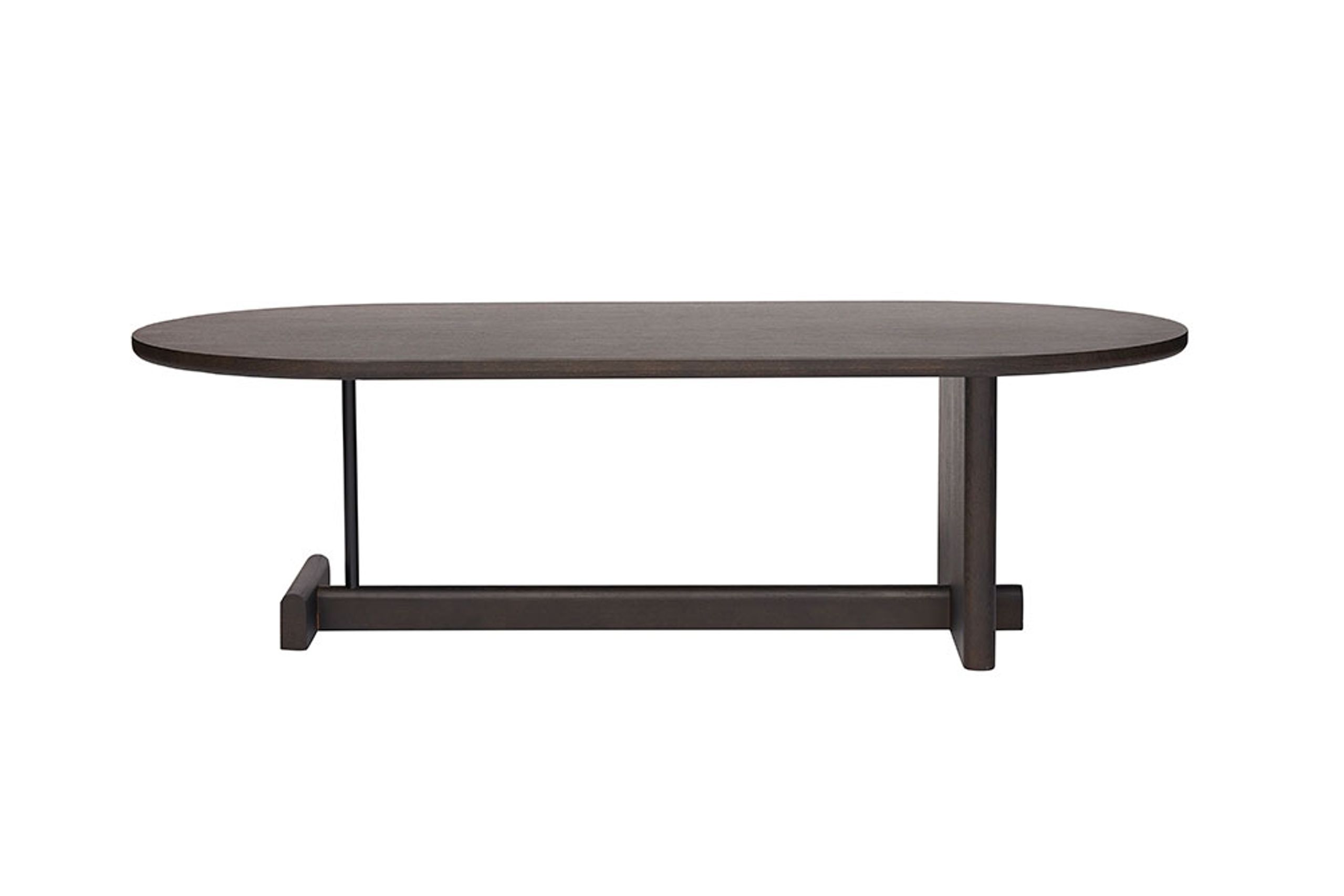 Fogia - Coffee table - Koku / Oval - Small - Wenge Stained Oak