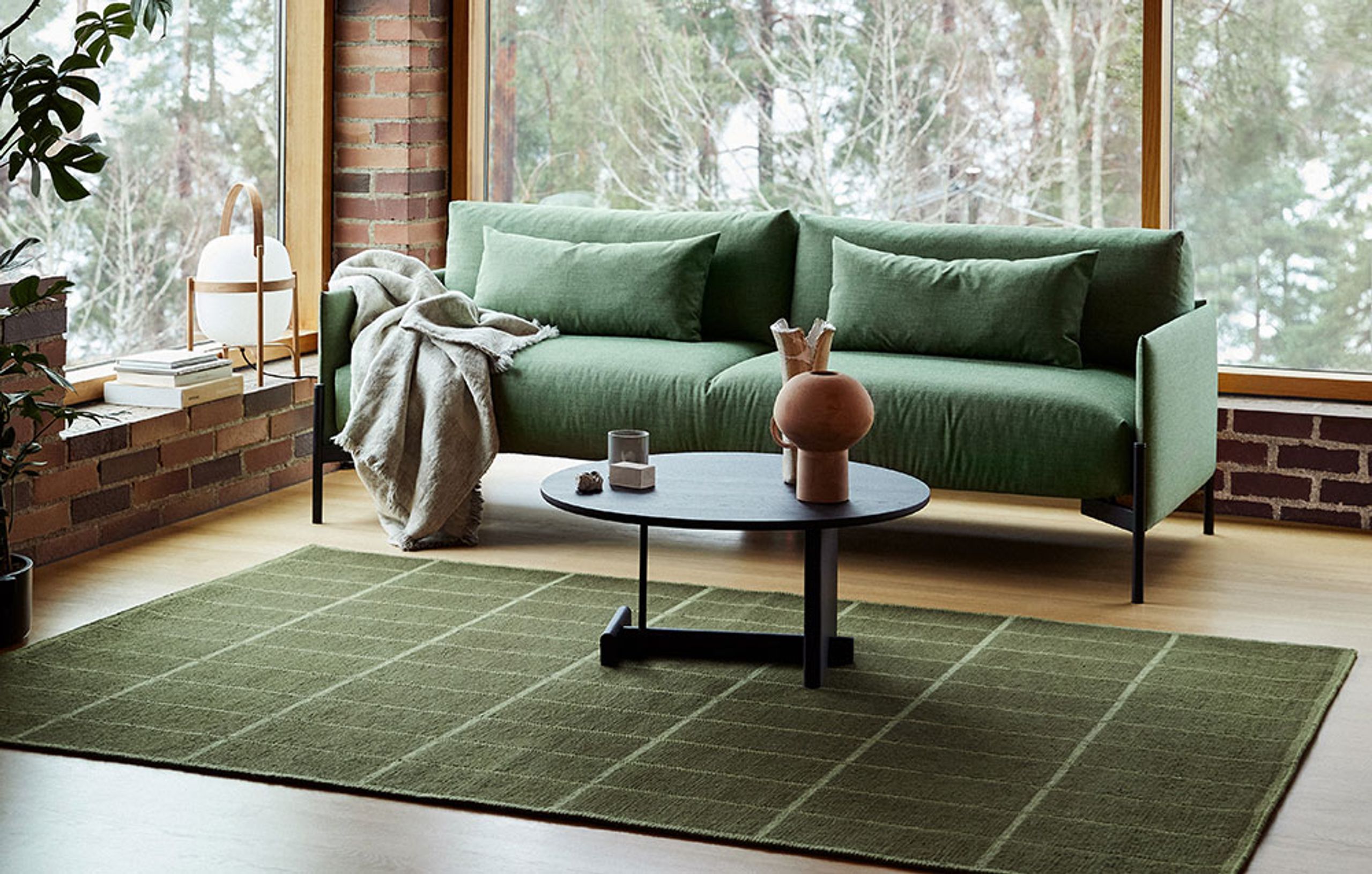 Fogia - Coffee table - Koku / Round - Large - Lacquered Oak