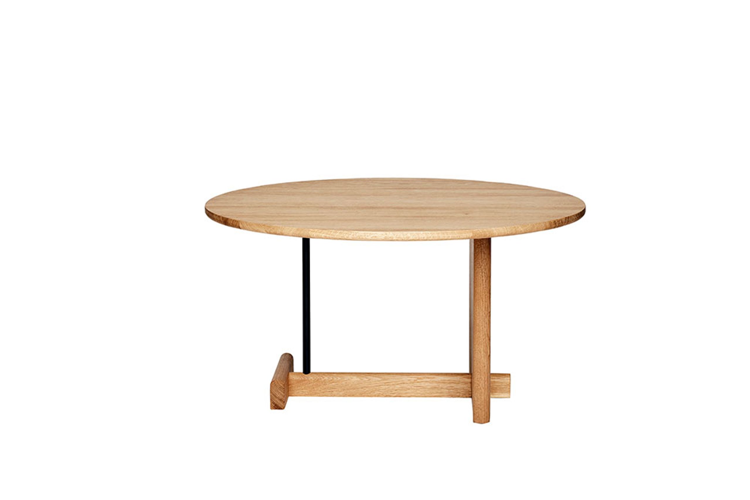 Fogia - Coffee table - Koku / Round - Large - Lacquered Oak