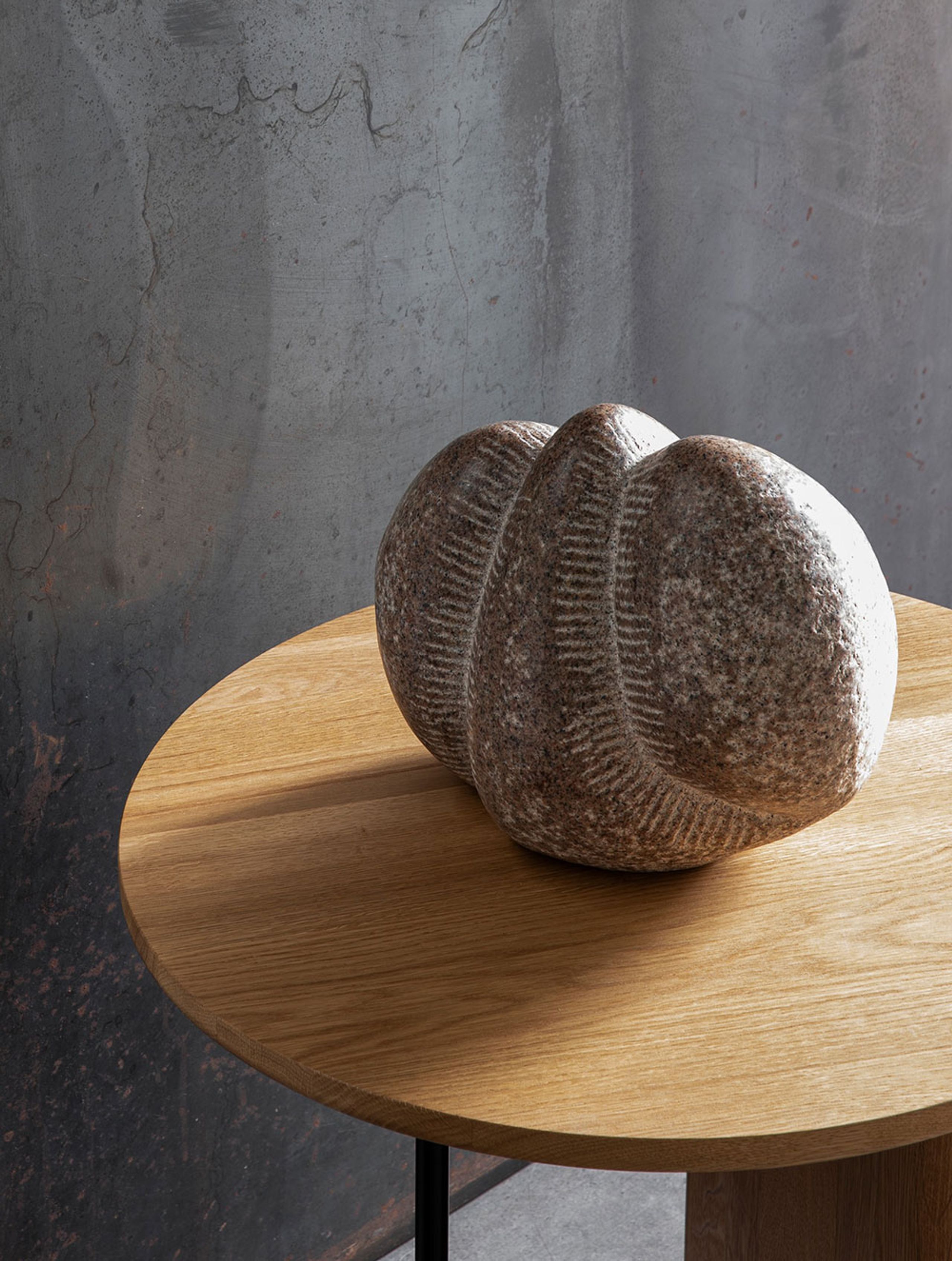 Fogia - Coffee table - Koku / Round - Large - Lacquered Oak