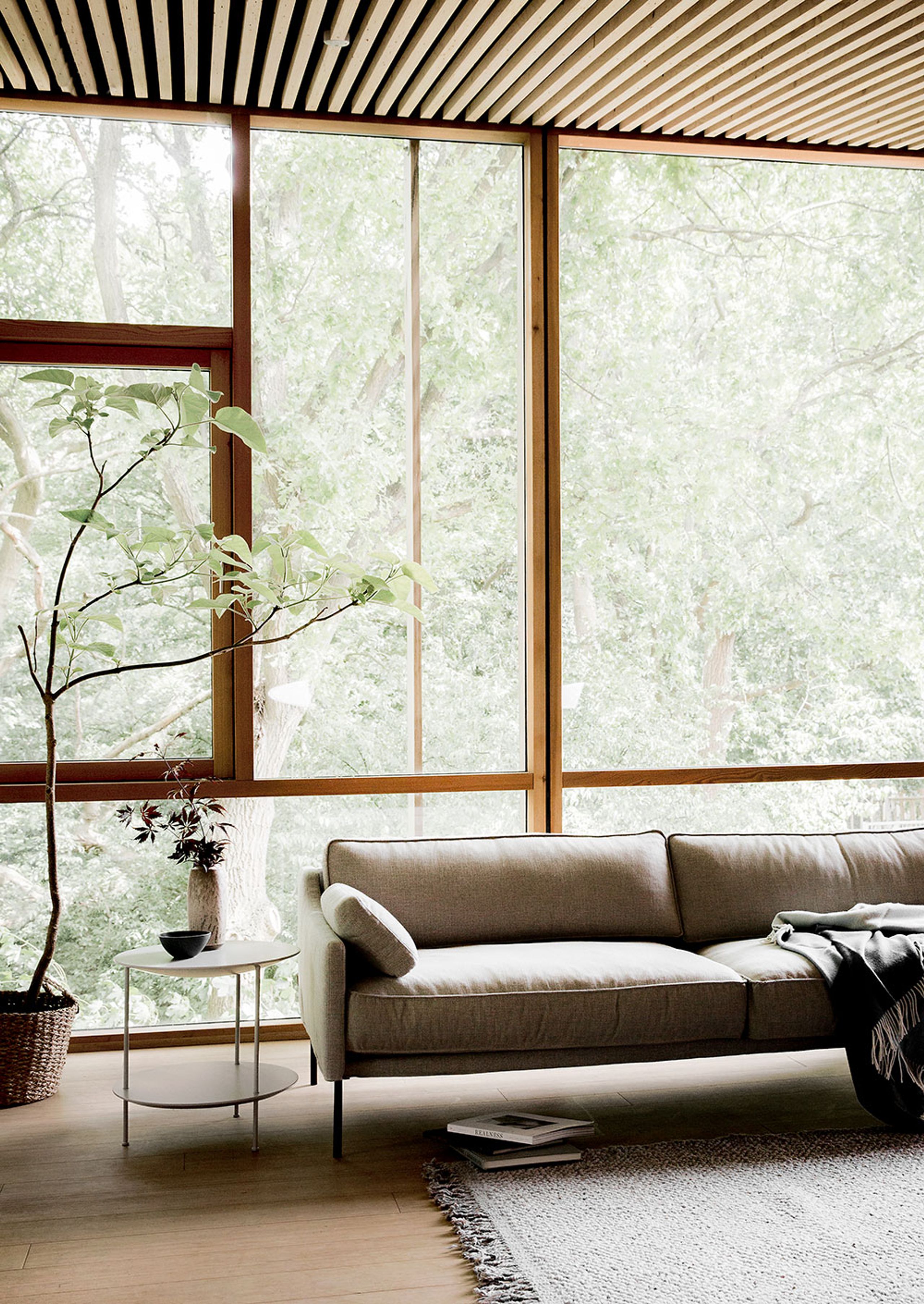 Fogia - Coffee table - Pastille - Light Oak / Pearl White